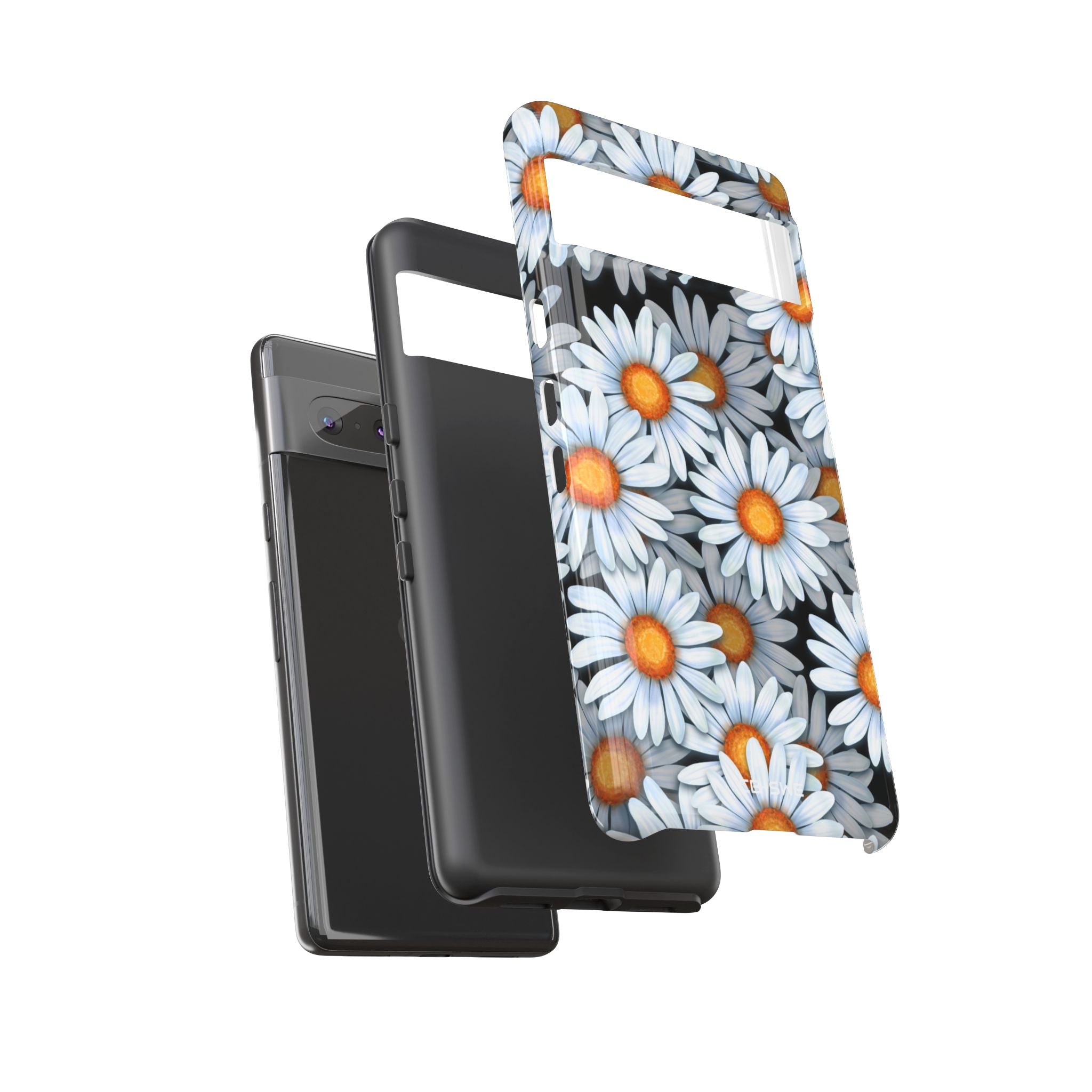 Daisies In Contrast - Google Pixel Case