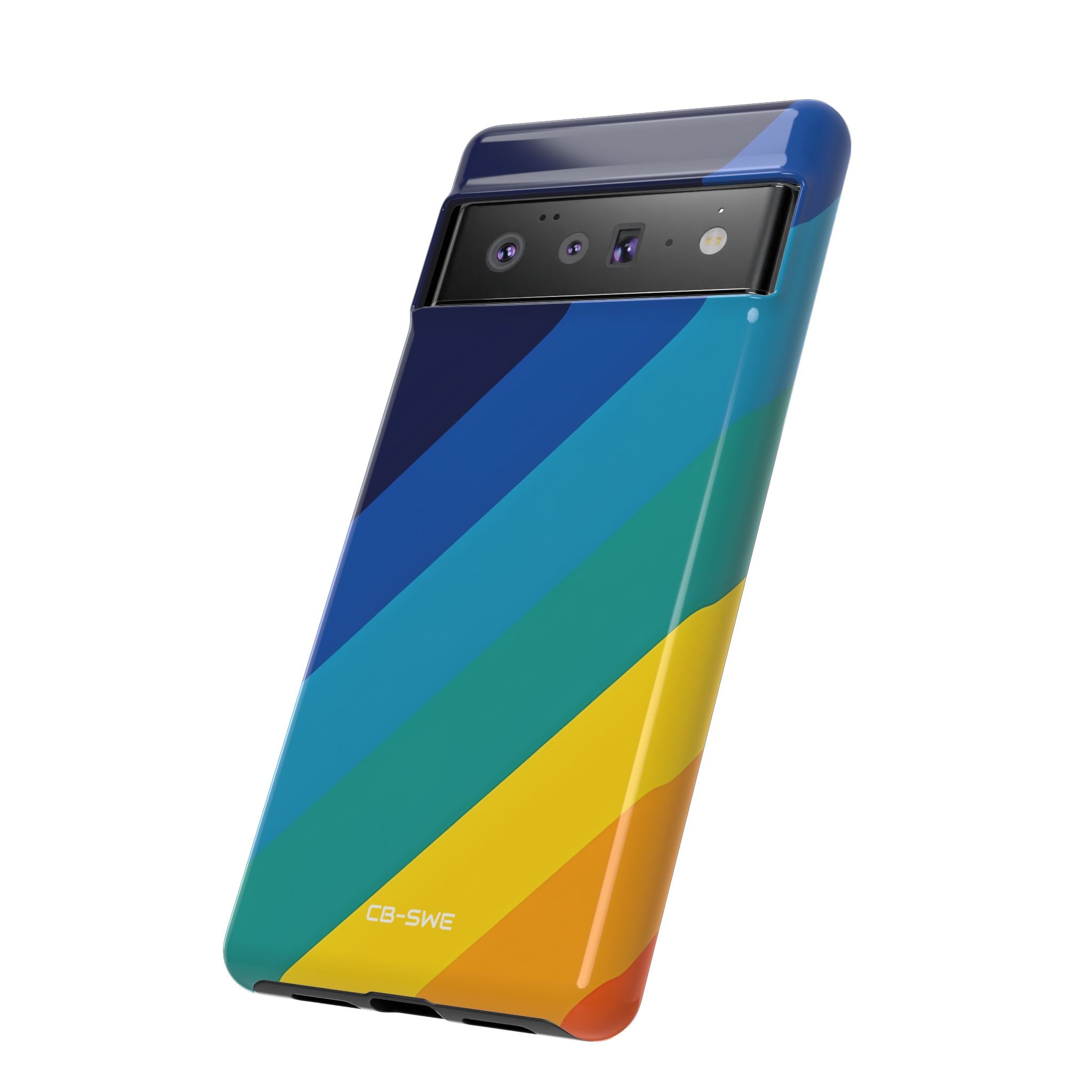Diagonal Color Spectrum - Google Pixel Case