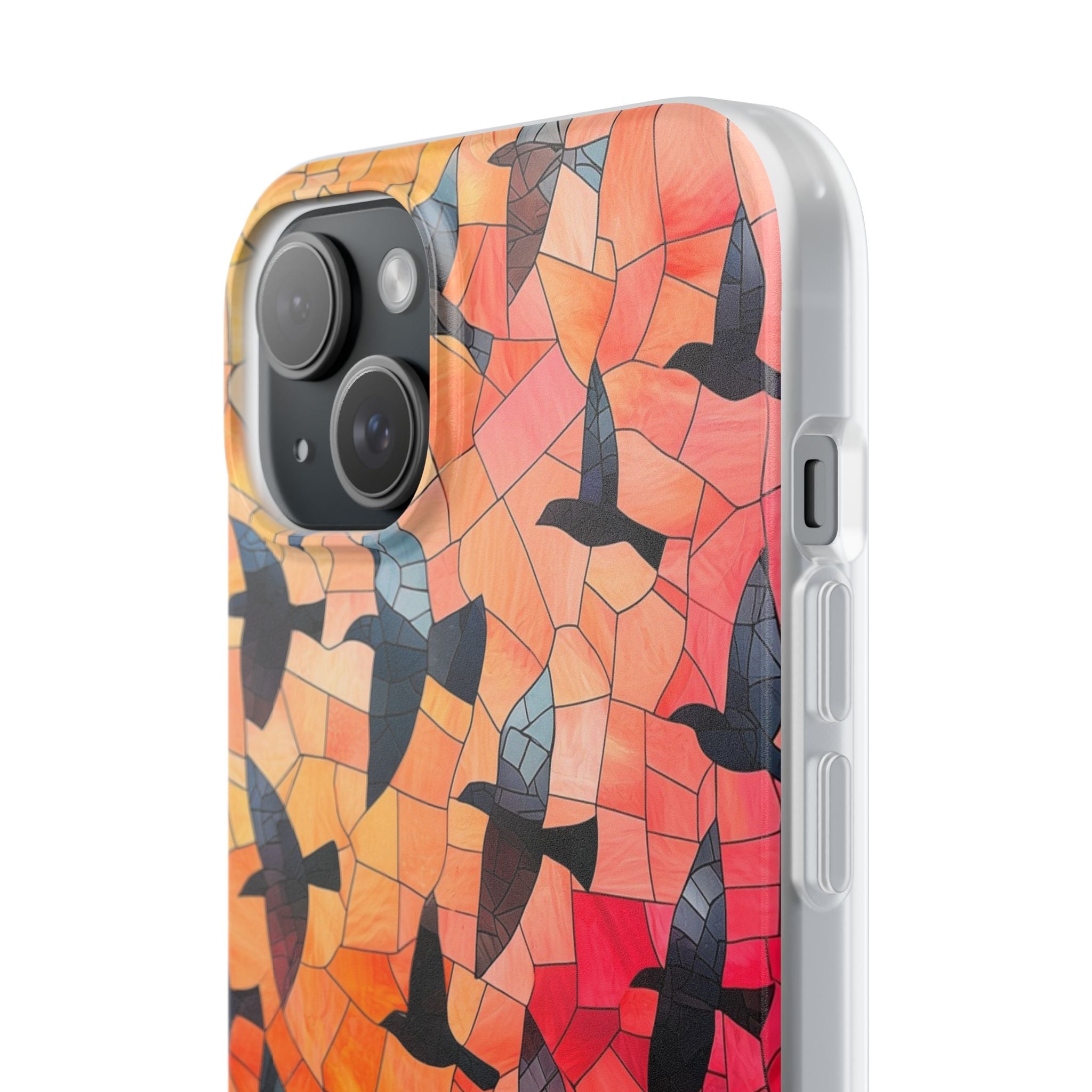 Blackbird Glow iPhone 15 Plus Case - Soft