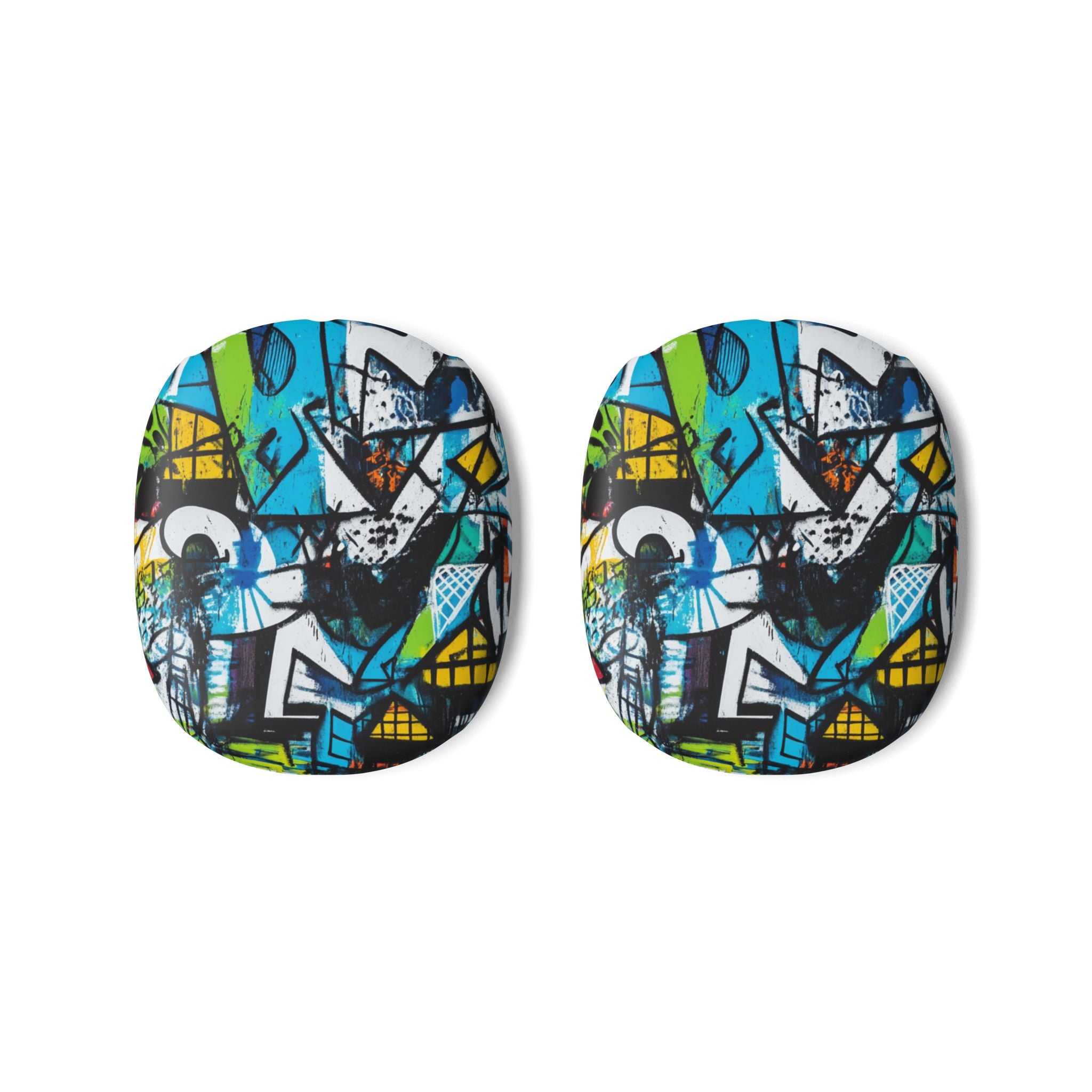 Bold Shapes Blue - AirPod Max Case