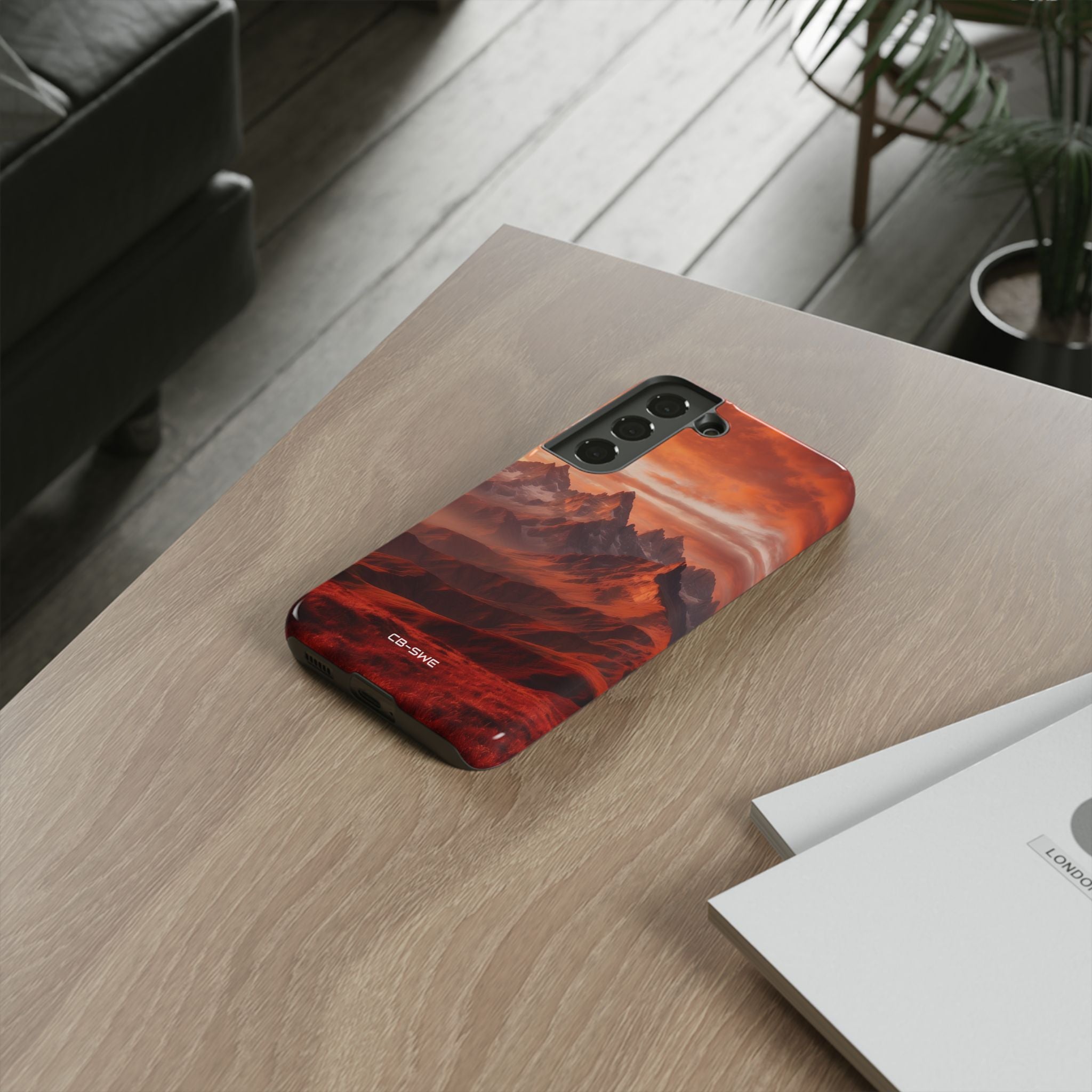 Mountain Peaks Glowing - Samsung Case