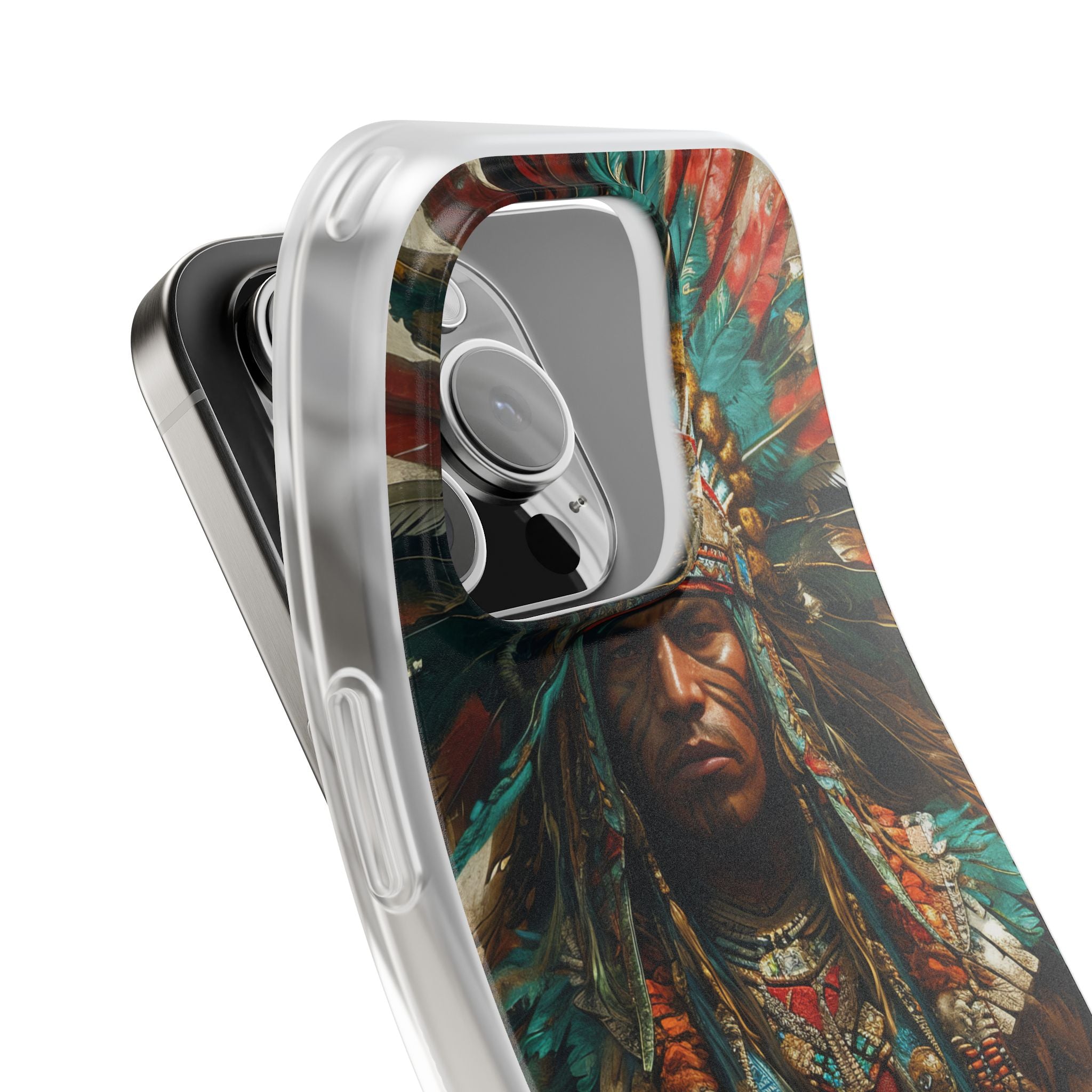 Feathered Majesty iPhone 16 Pro Case - Soft