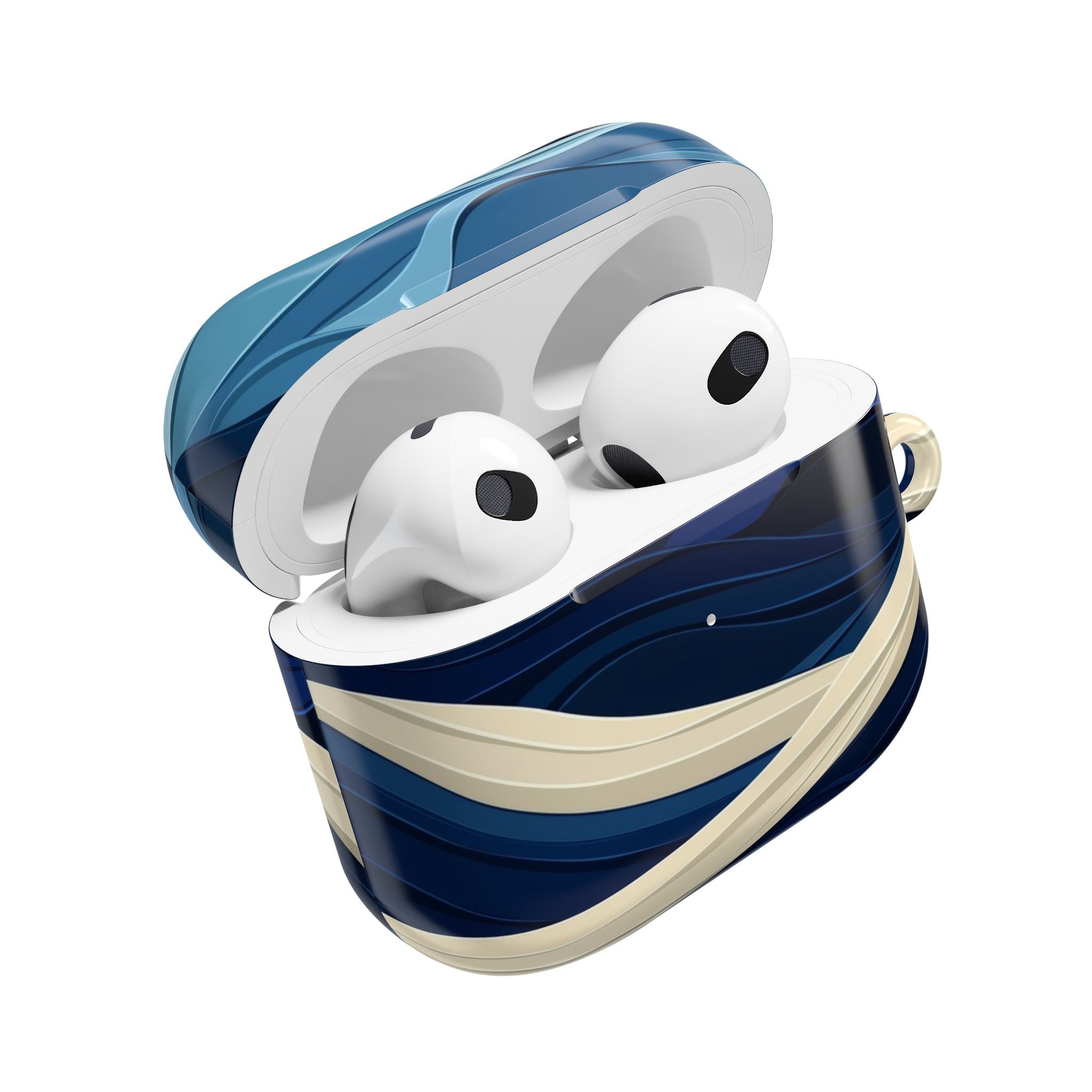 Blue Wave Flow - AirPods Case