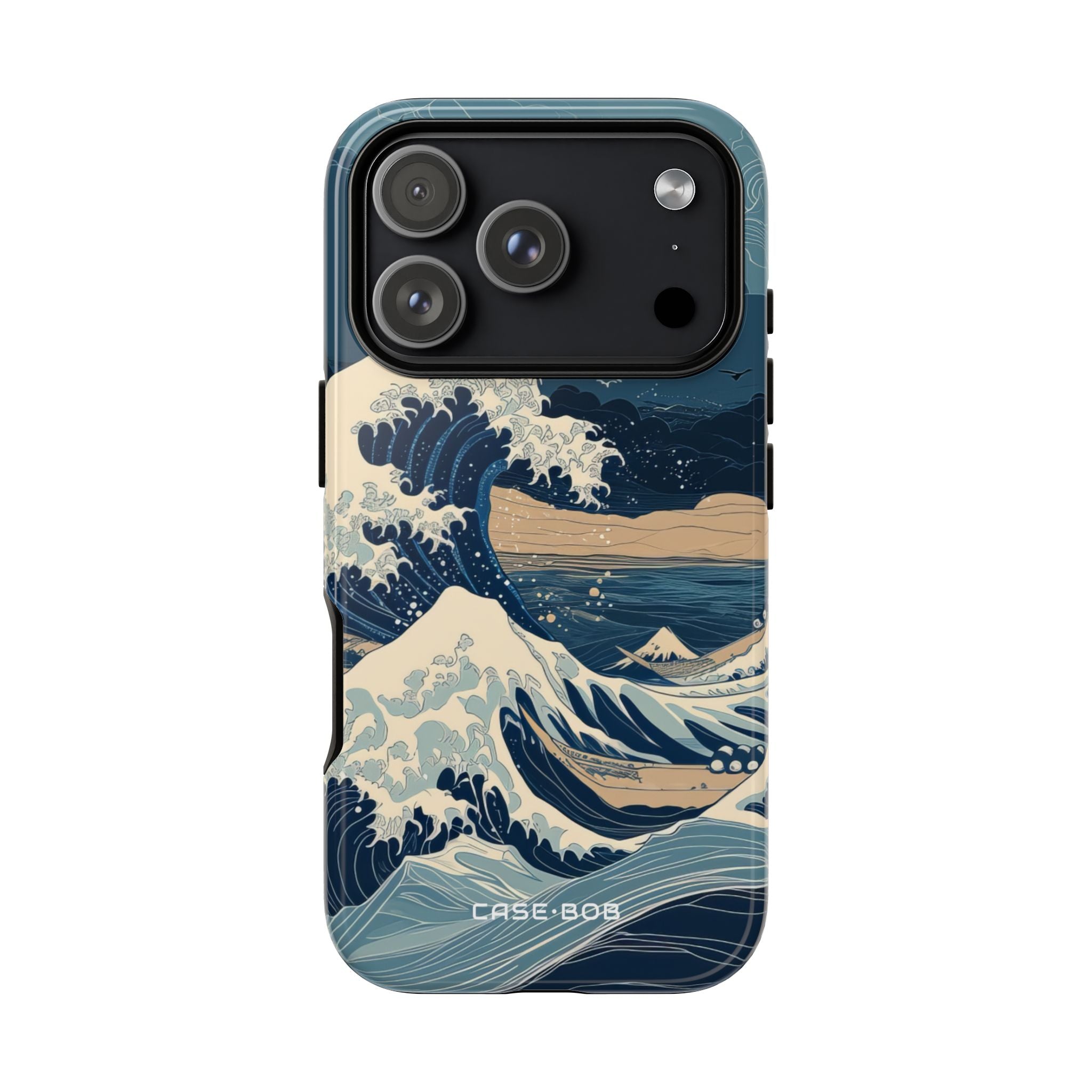 Cresting Blue Wave iPhone 17 Pro Case - Tough