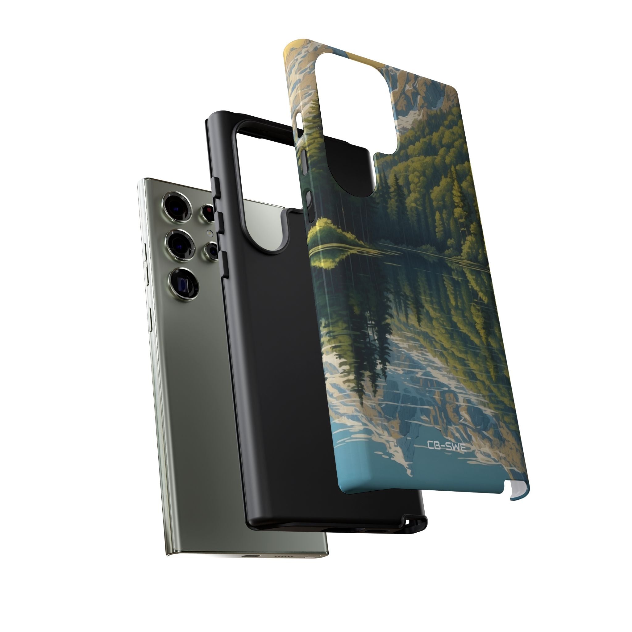 Mountain Peaks Reflect - Samsung Case