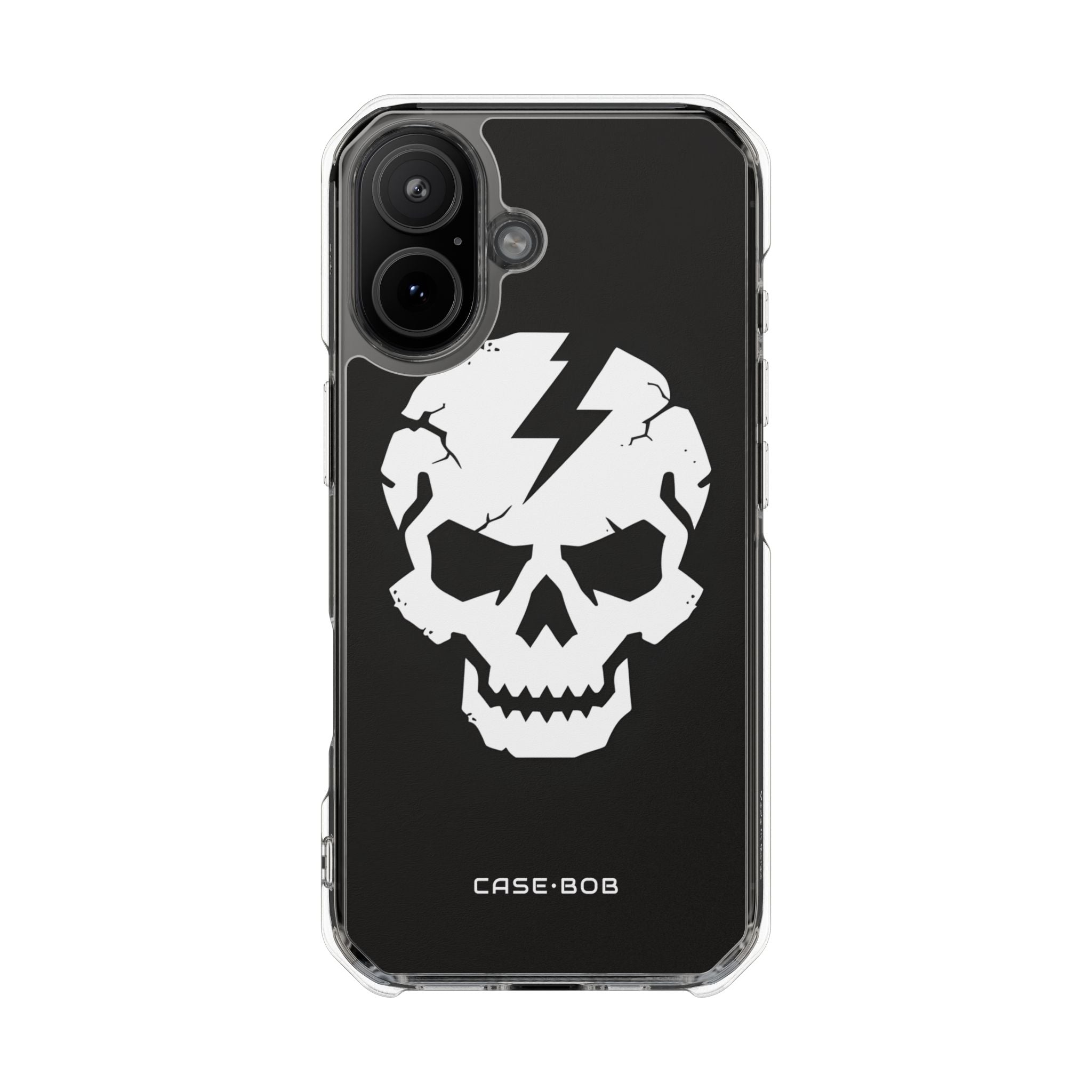Cracked Skull Bolt iPhone 17 Cover - Impact