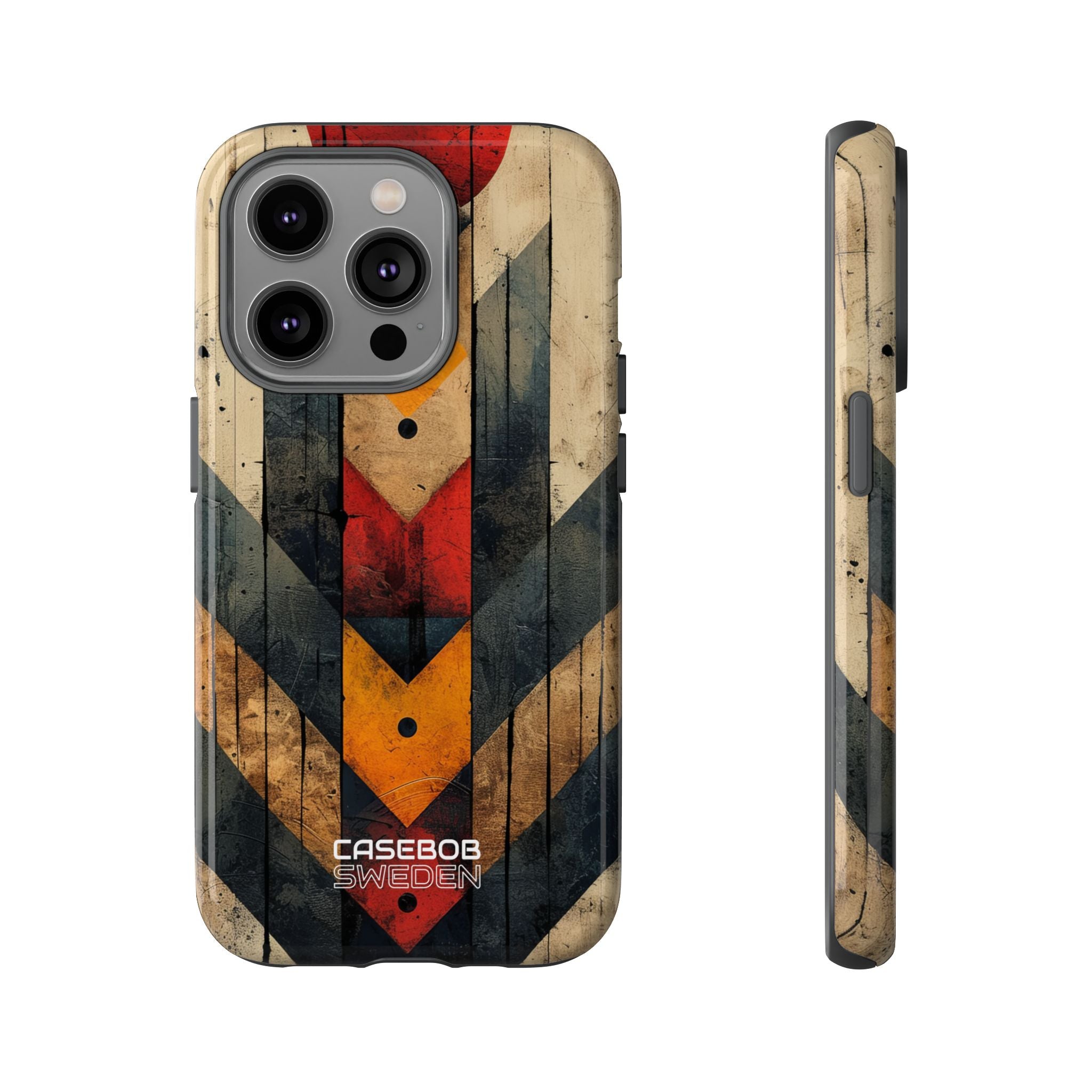Geometric Fire Rise iPhone 14 - Tough