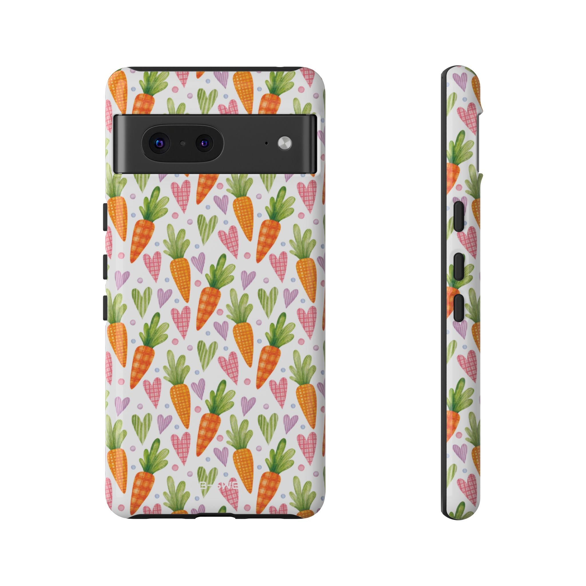 Carrots Embrace Hearts - Google Pixel Case