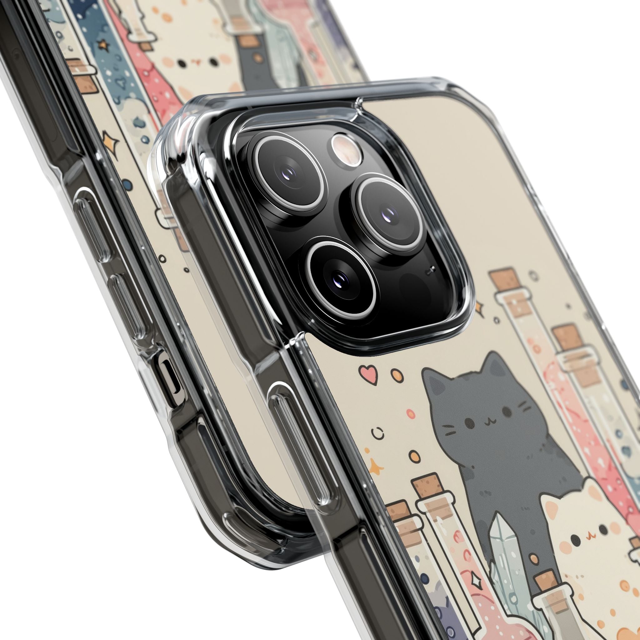 Cats Brew Potions iPhone Case - Impact
