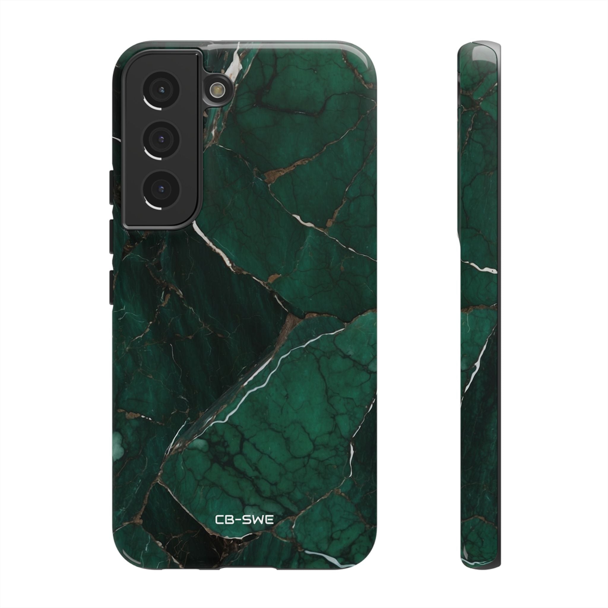 Emerald Veins Flow - Samsung Case