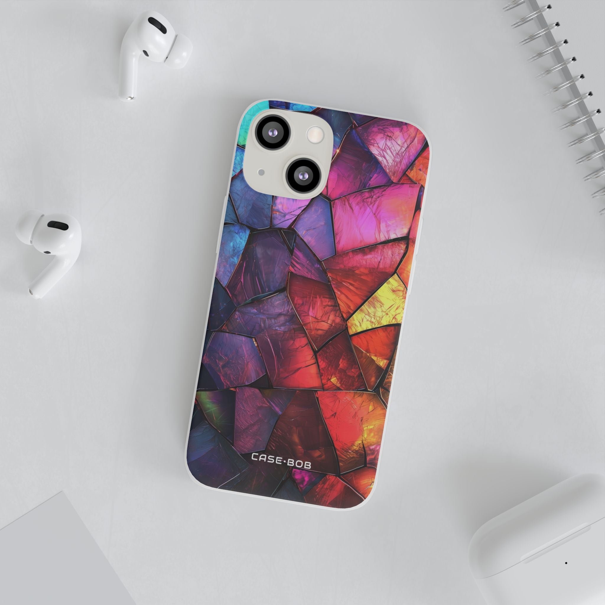 Cracked Prism iPhone 13 mini Case - Soft