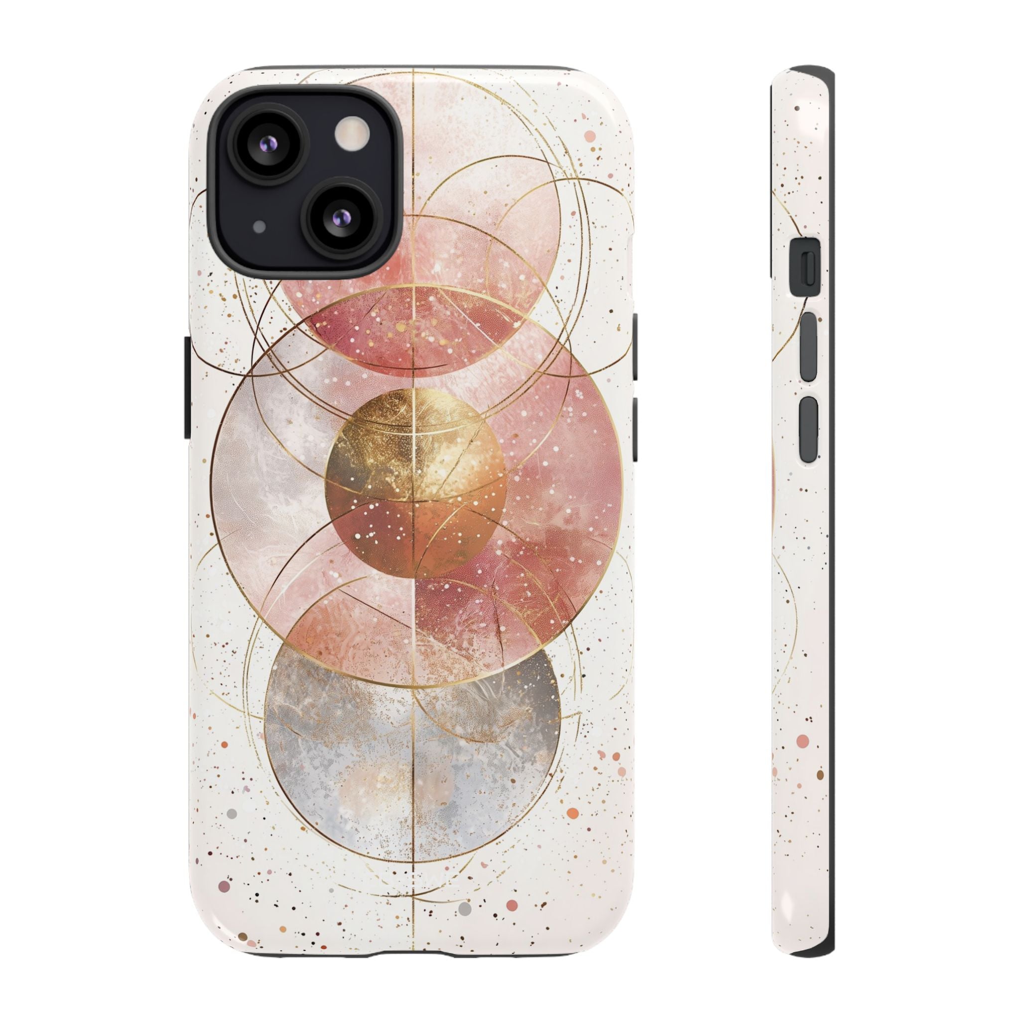 Circle Envelops Light - iPhone Case