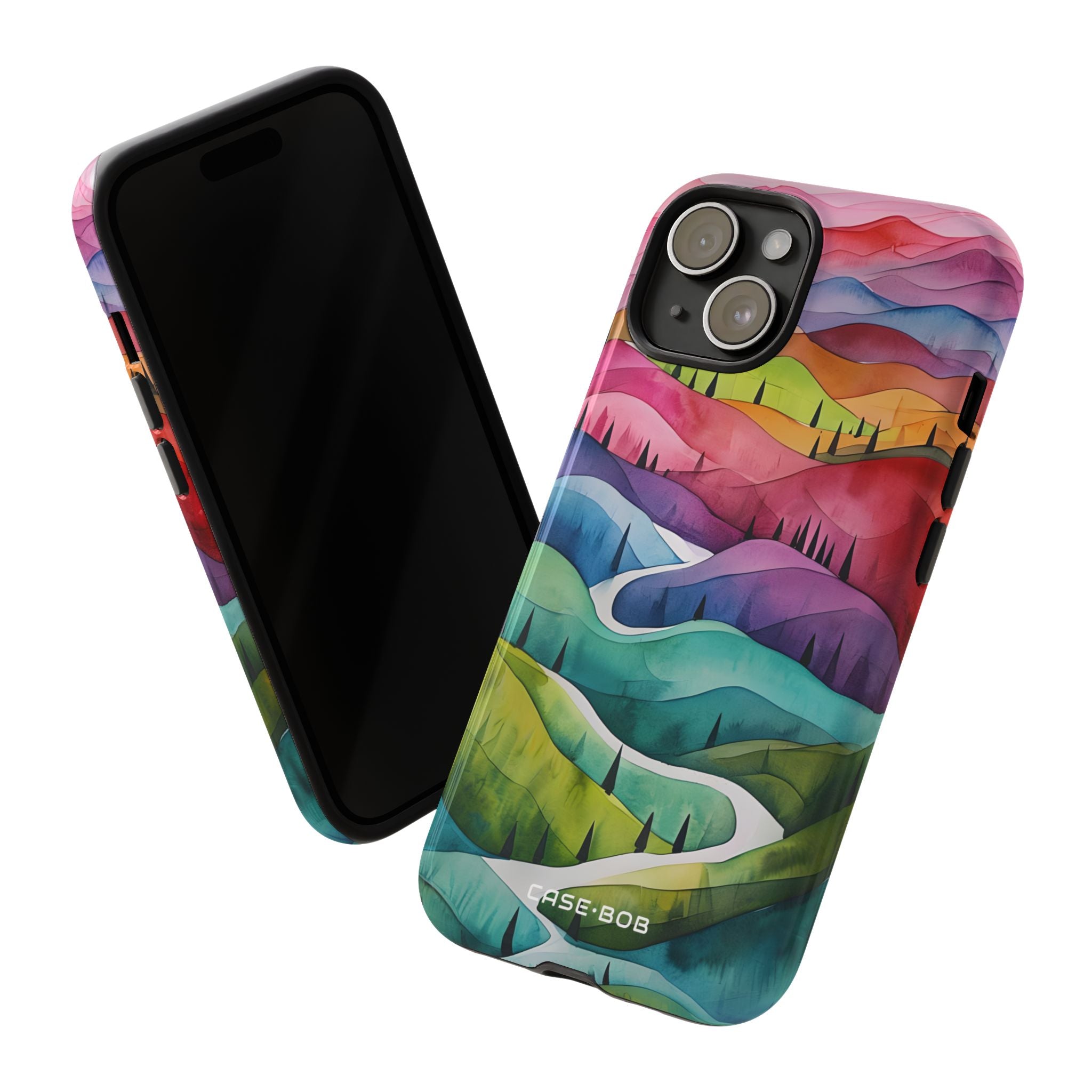 Winding Verdure iPhone 15 Case - Tough