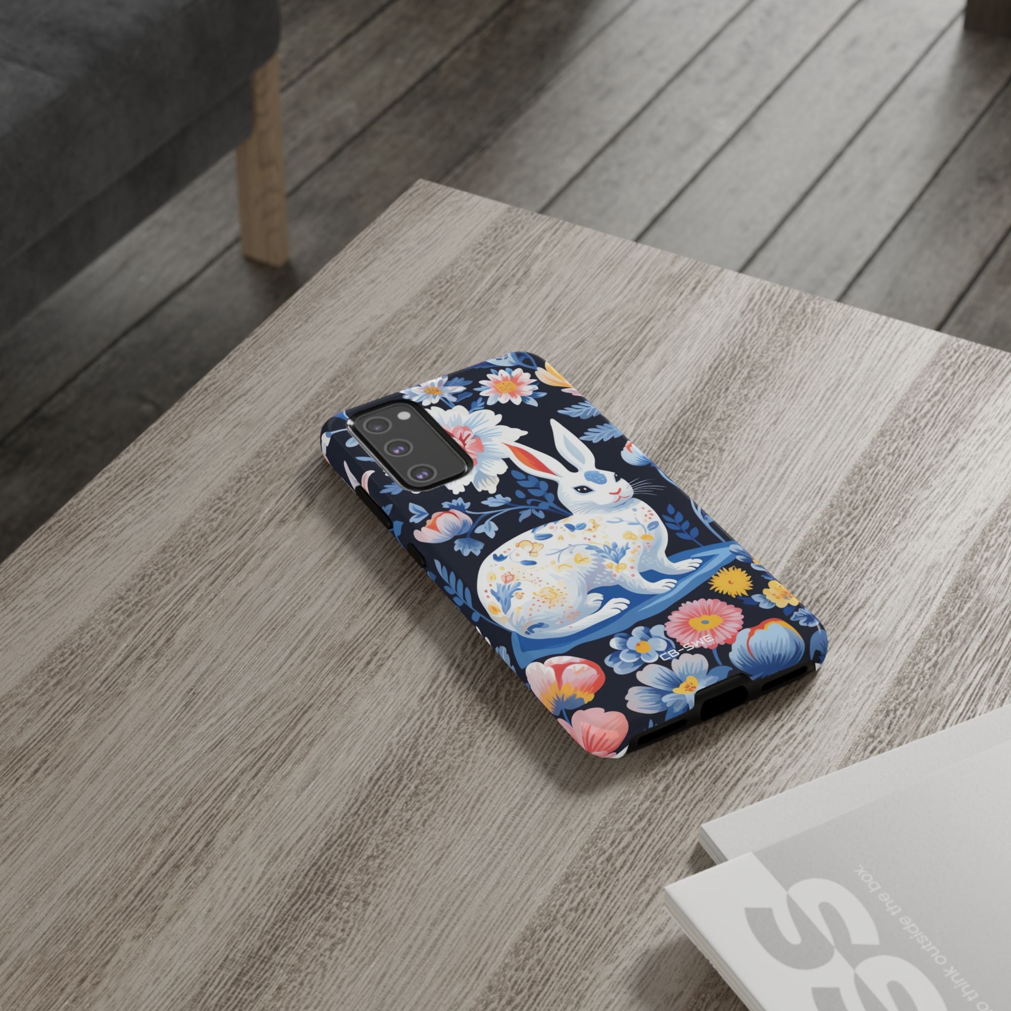 Floral Rabbit Dances - Samsung Case