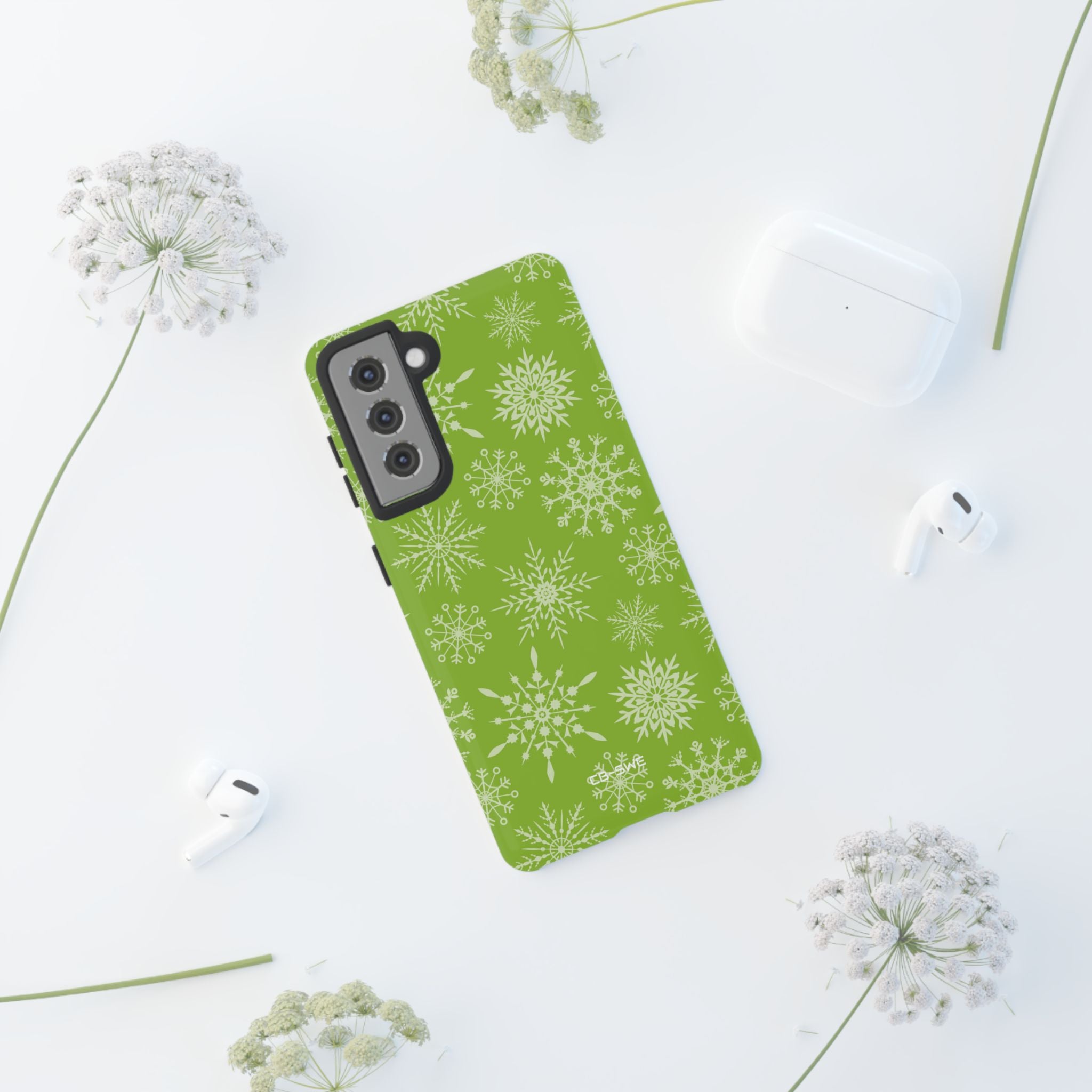 Snowflakes Dance Whimsically - Samsung Case