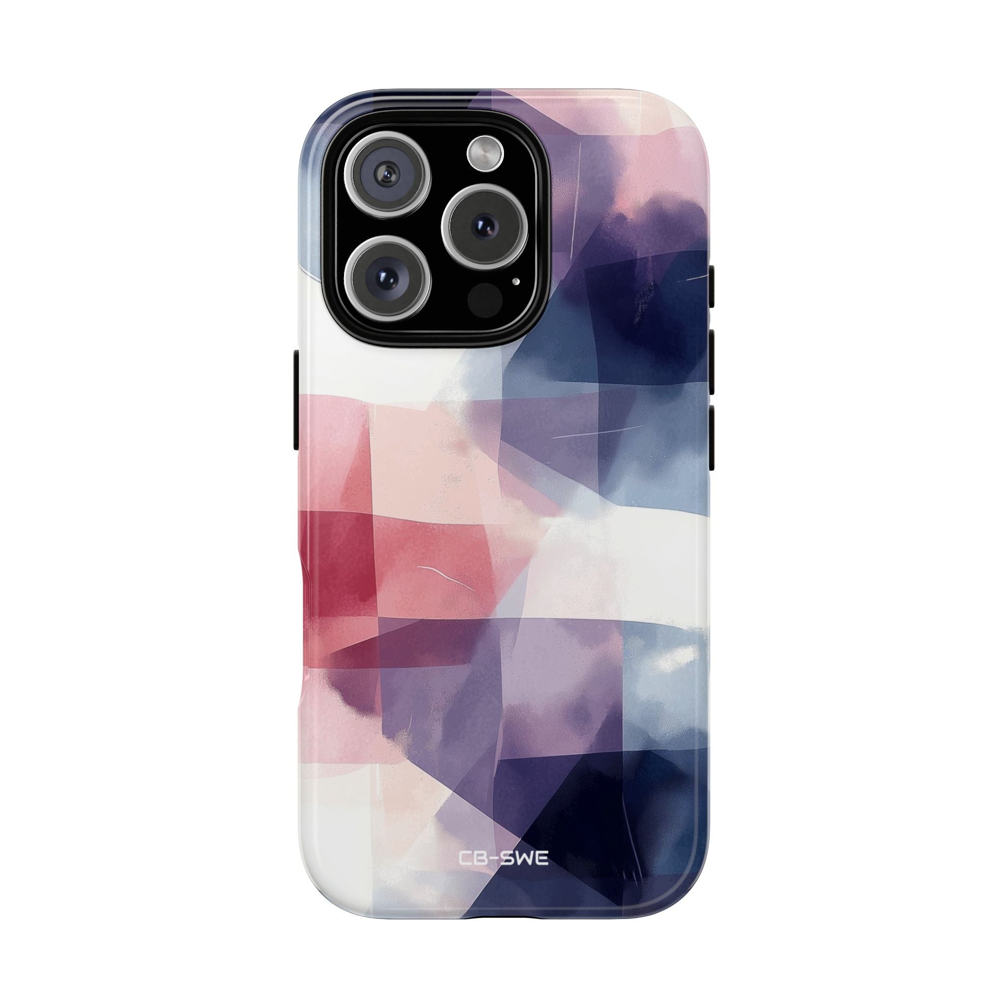 Fluid Shapes Merge - iPhone Case