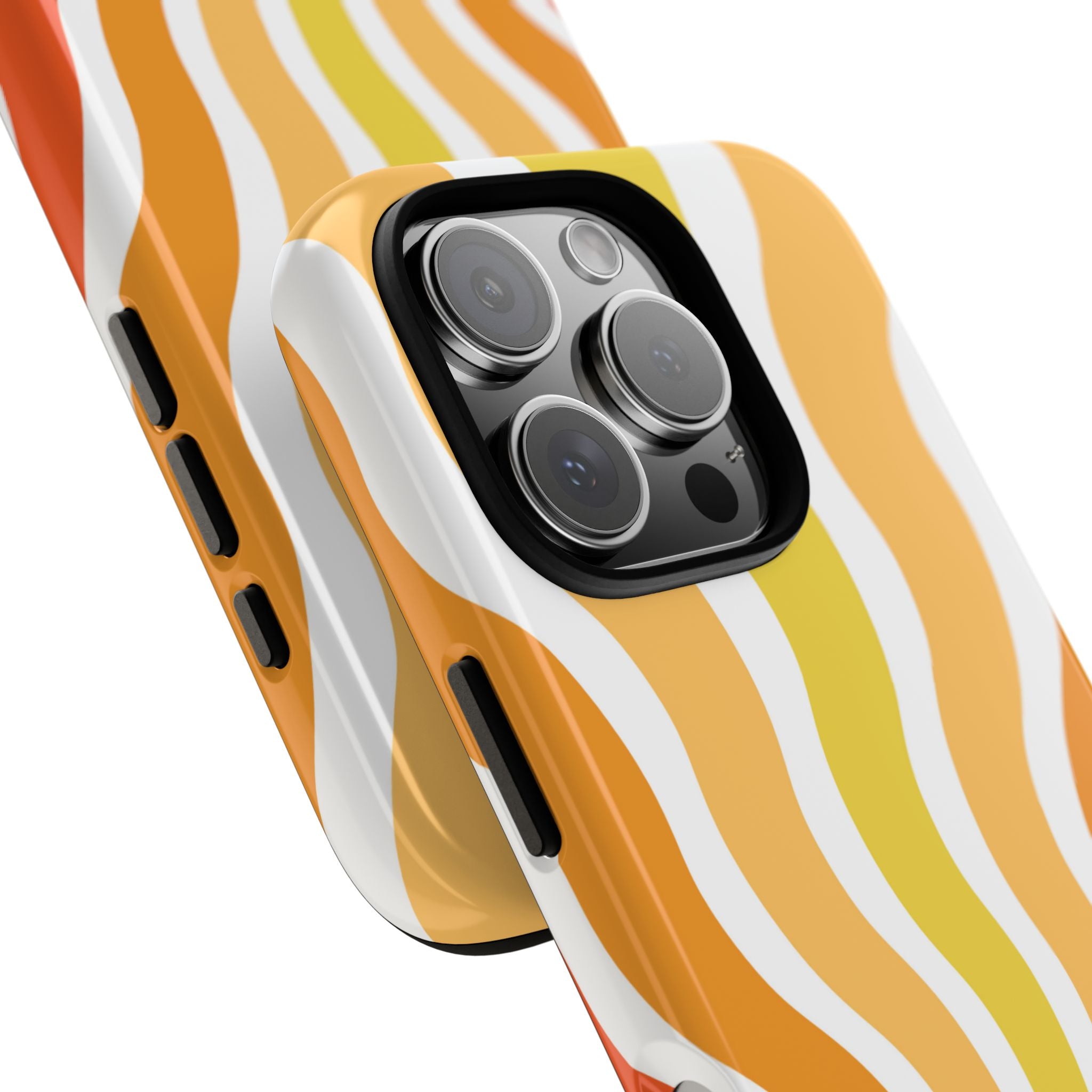 Retro Sunshine Waves - iPhone Case
