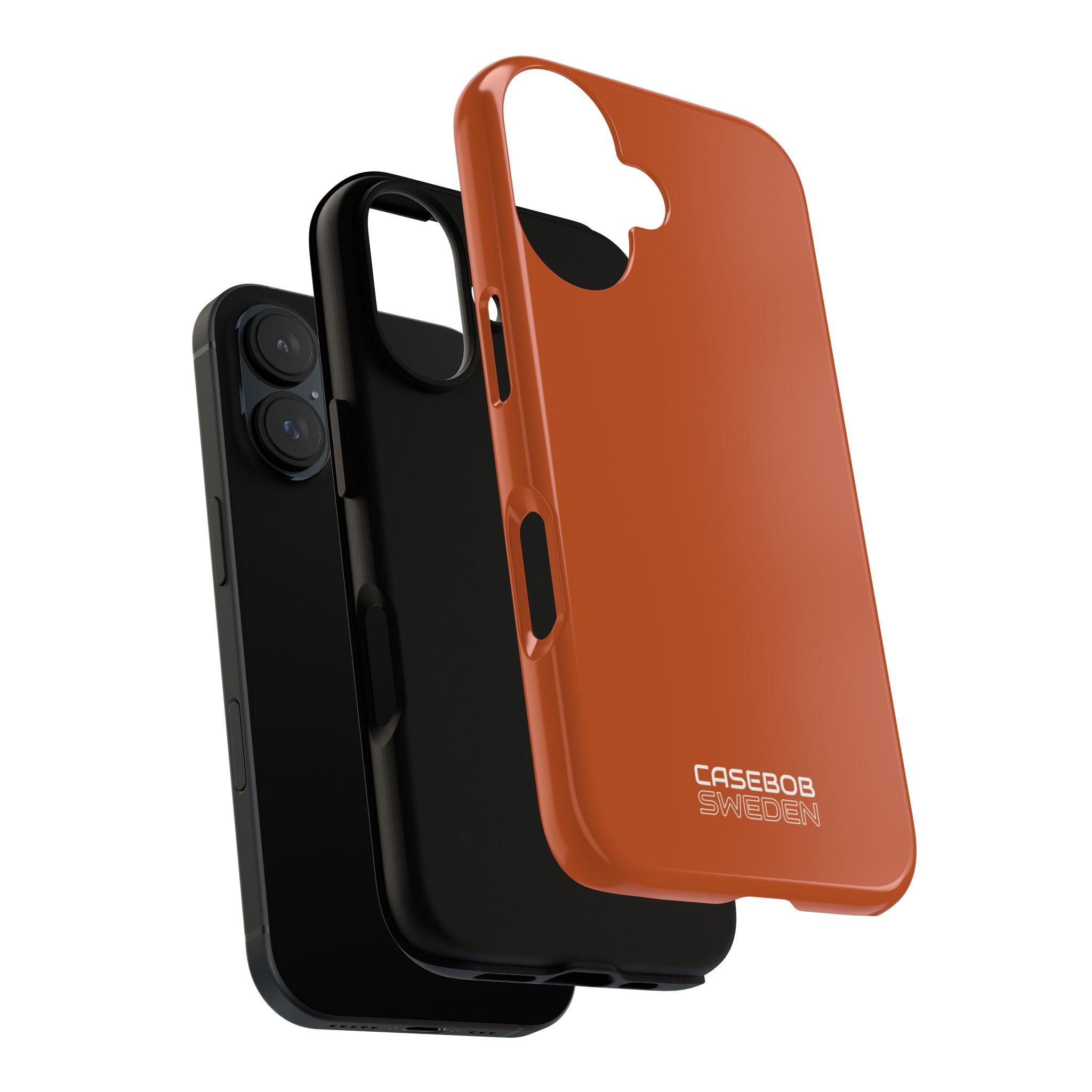 Gebrand oranje iPhone 16 - Tough