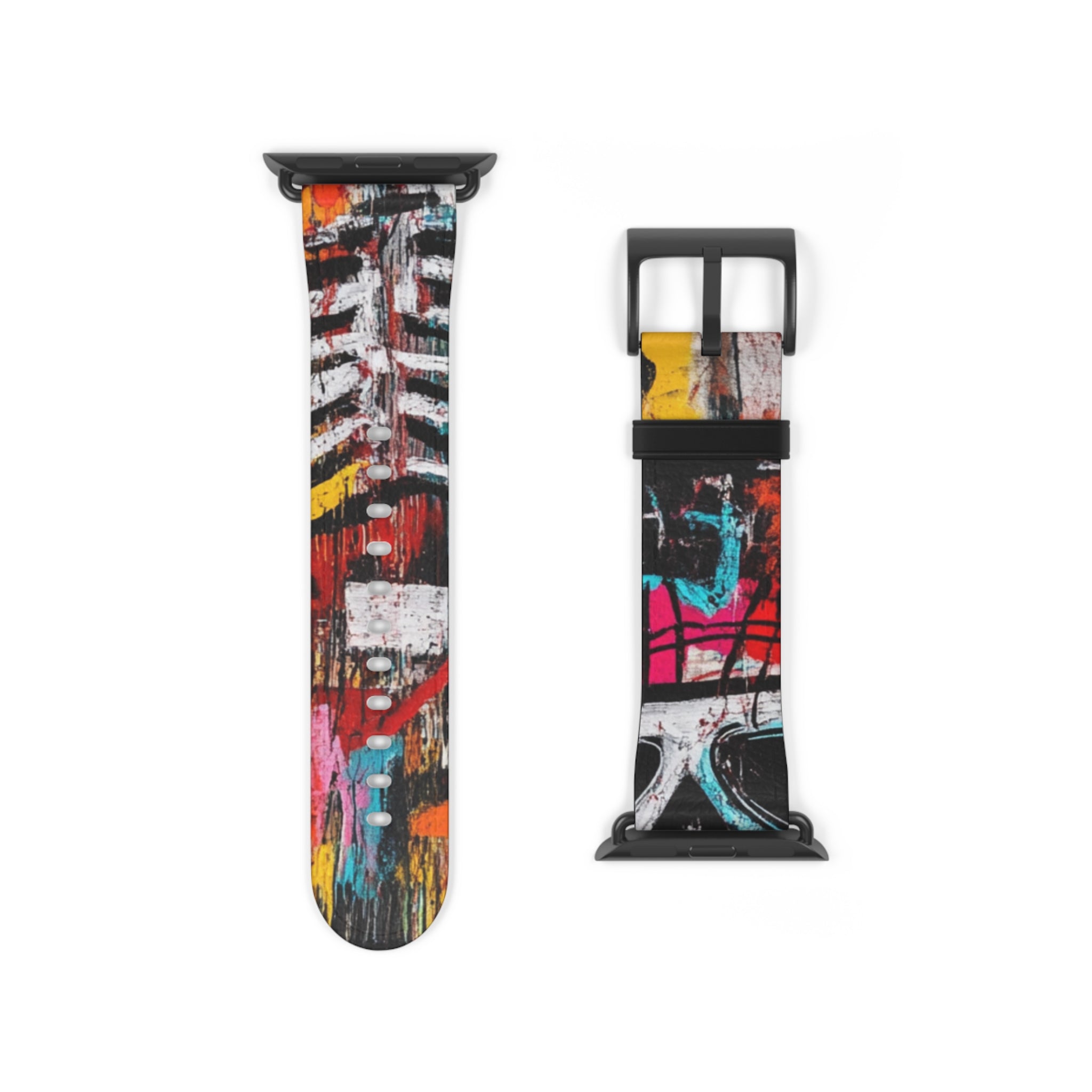 Neon Skull Chaos - Watch Band