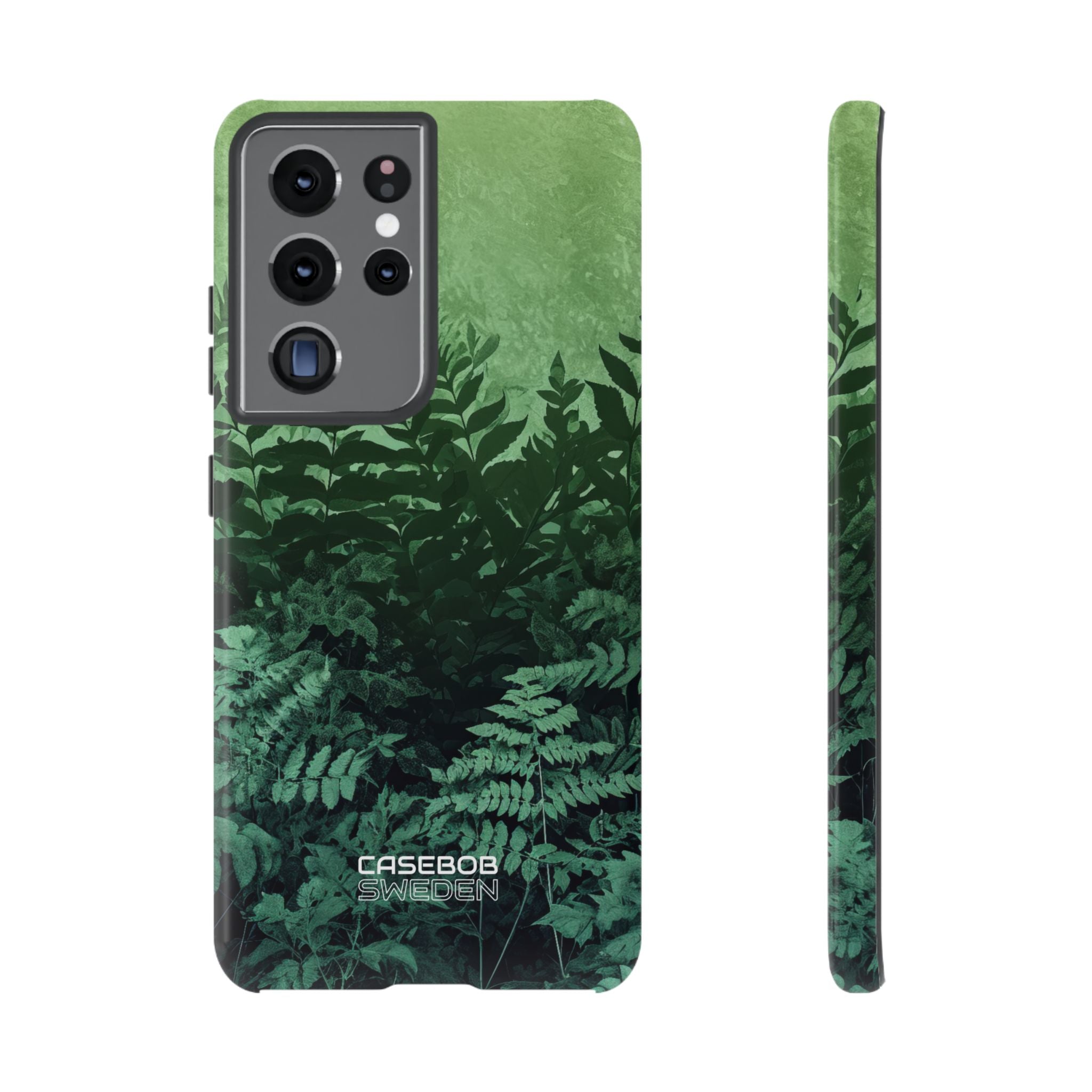 Siluetas de helechos verdes Samsung S21 - Tough