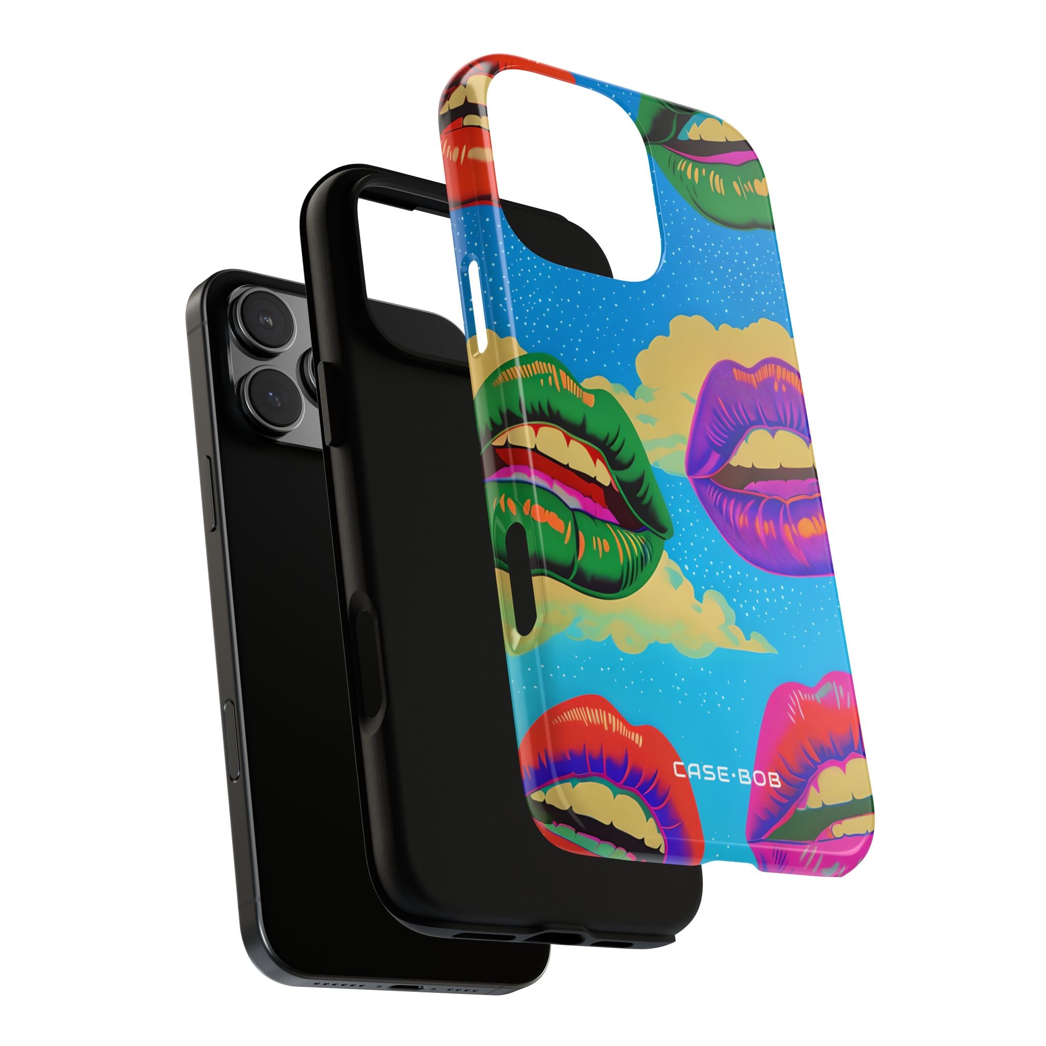 Colorful Lipscape iPhone 16 Pro Max Case - Tough