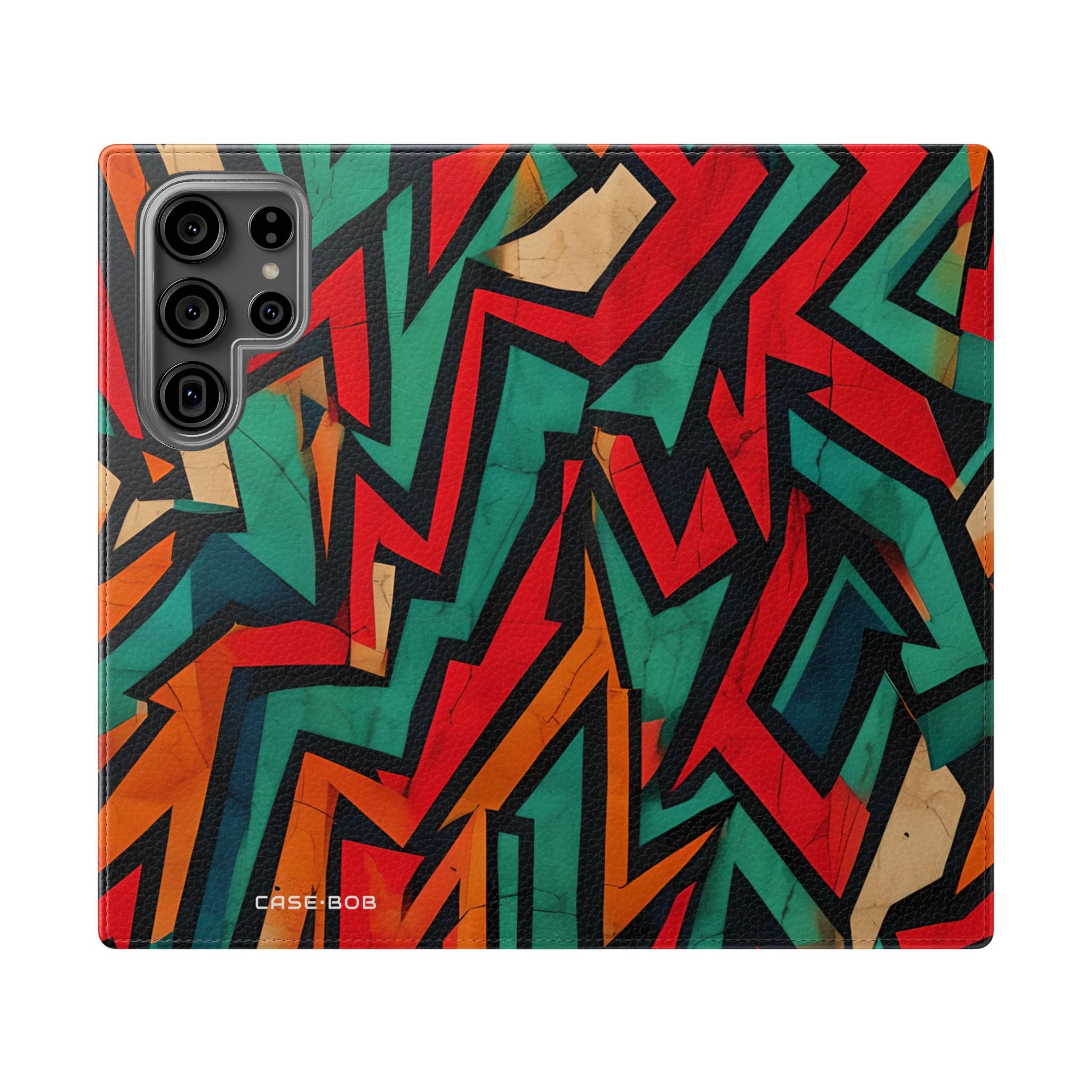 Jagged Flame - Samsung S23 Ultra Case - Wallet