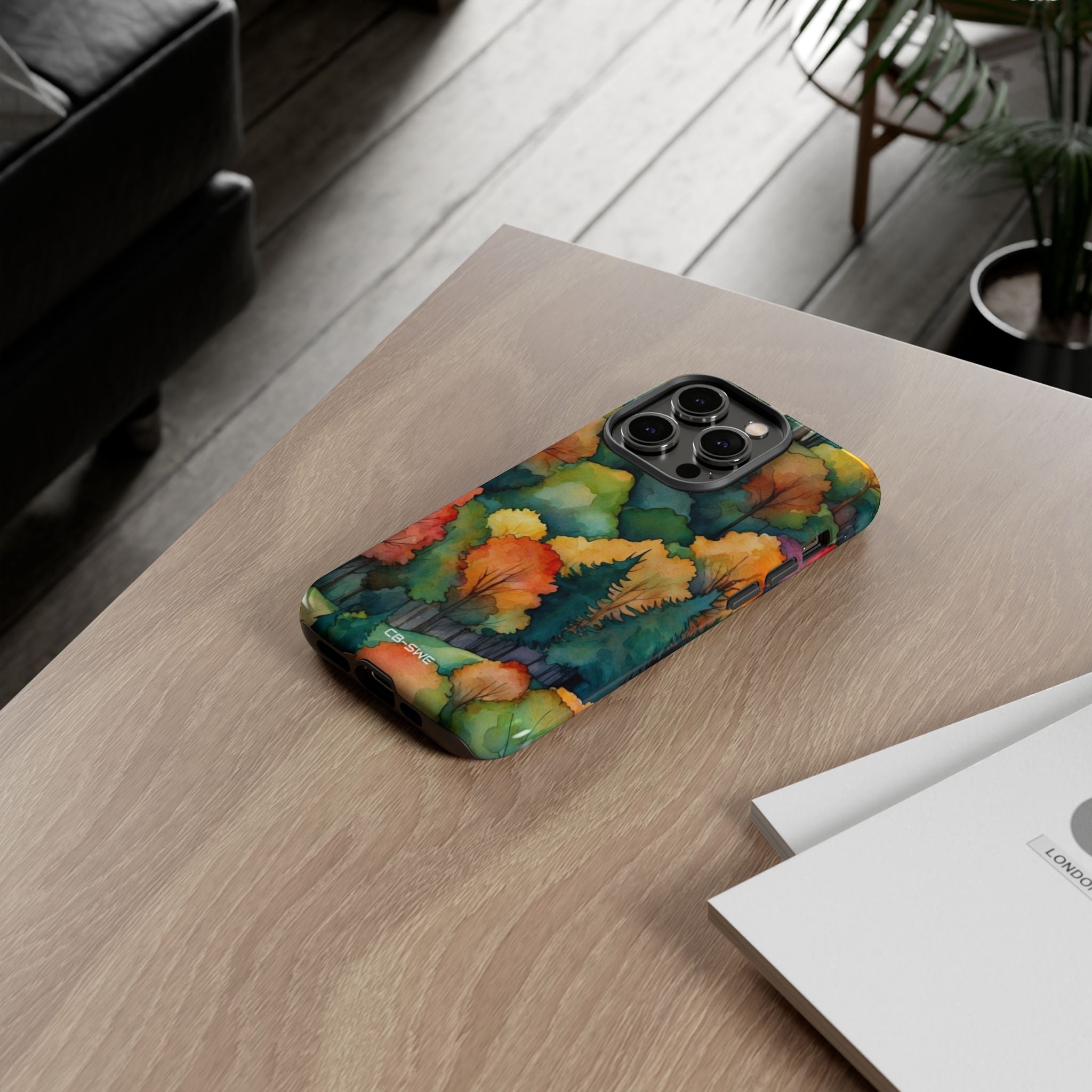 Autumn Leaves Dance - iPhone Case