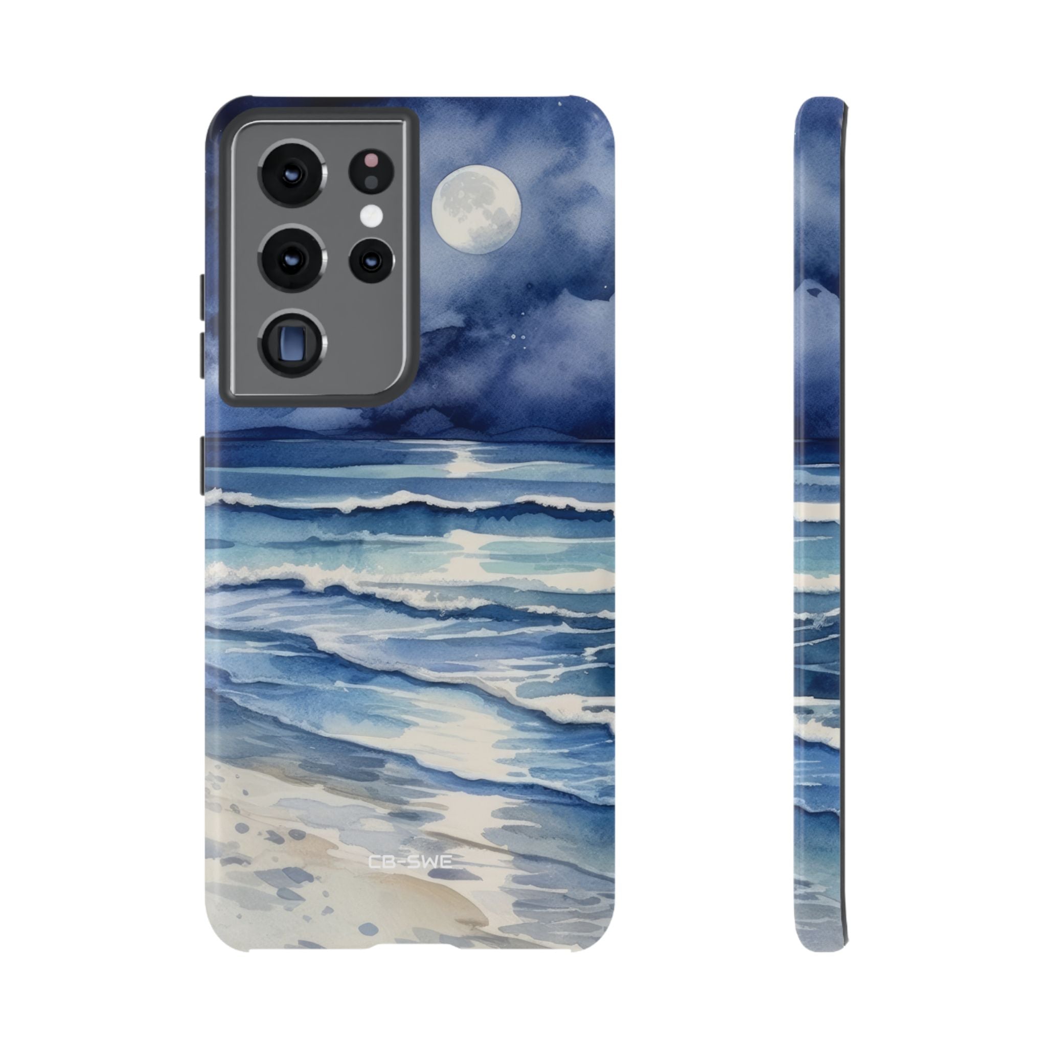 Moonlight Reflects Waves - Samsung Case
