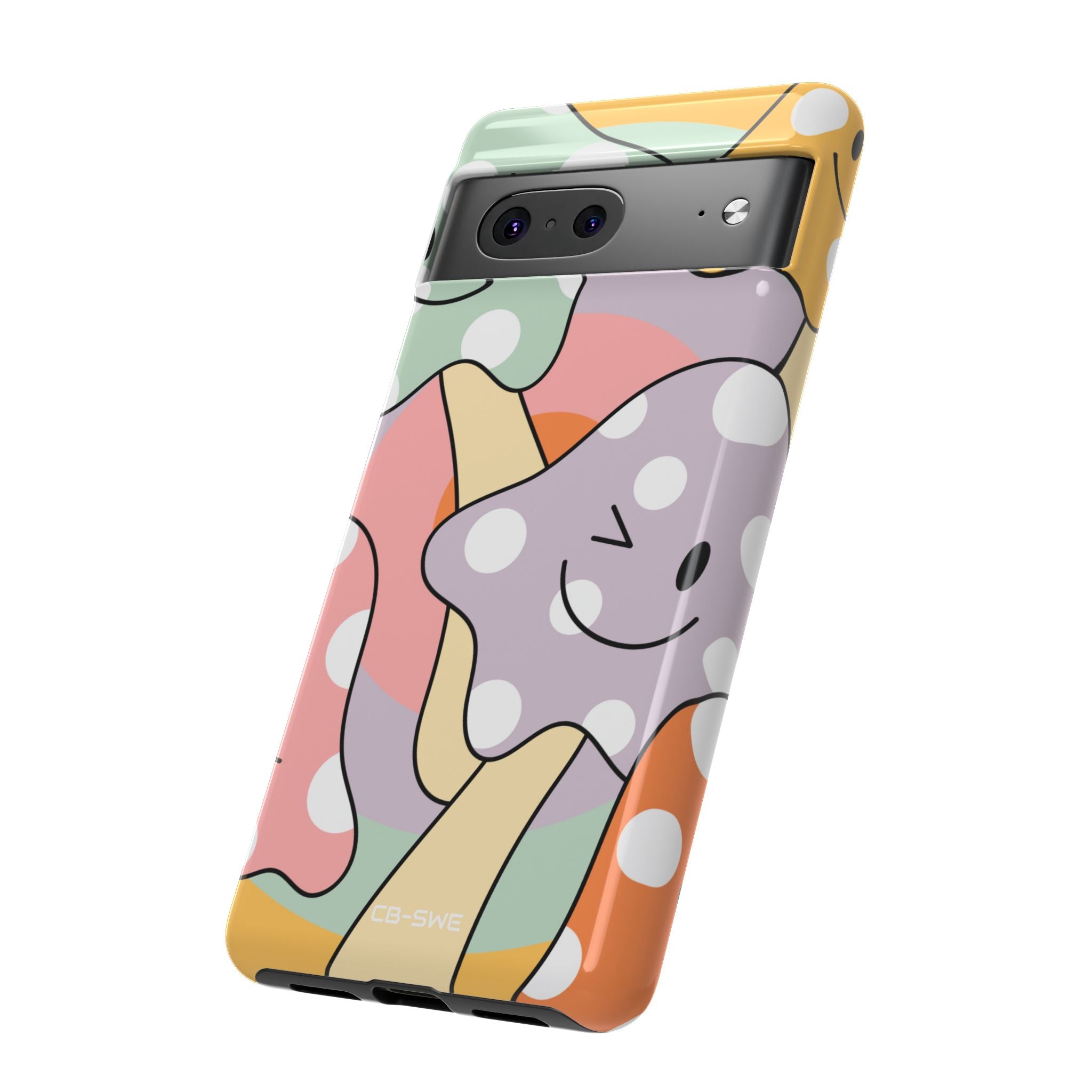 Playful Mushroom Friends - Google Pixel Case