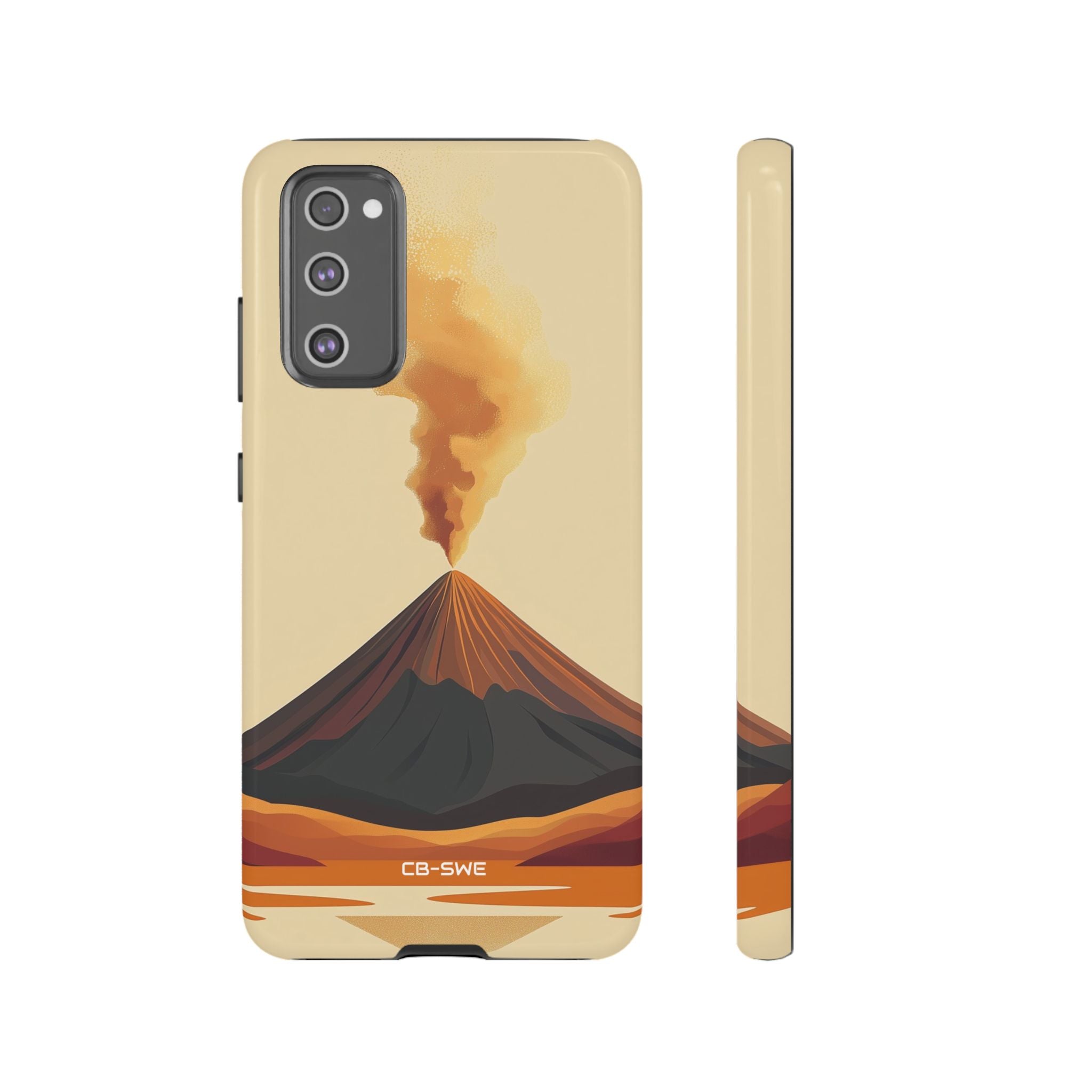 Volcano Erupts Brightly - Samsung Case