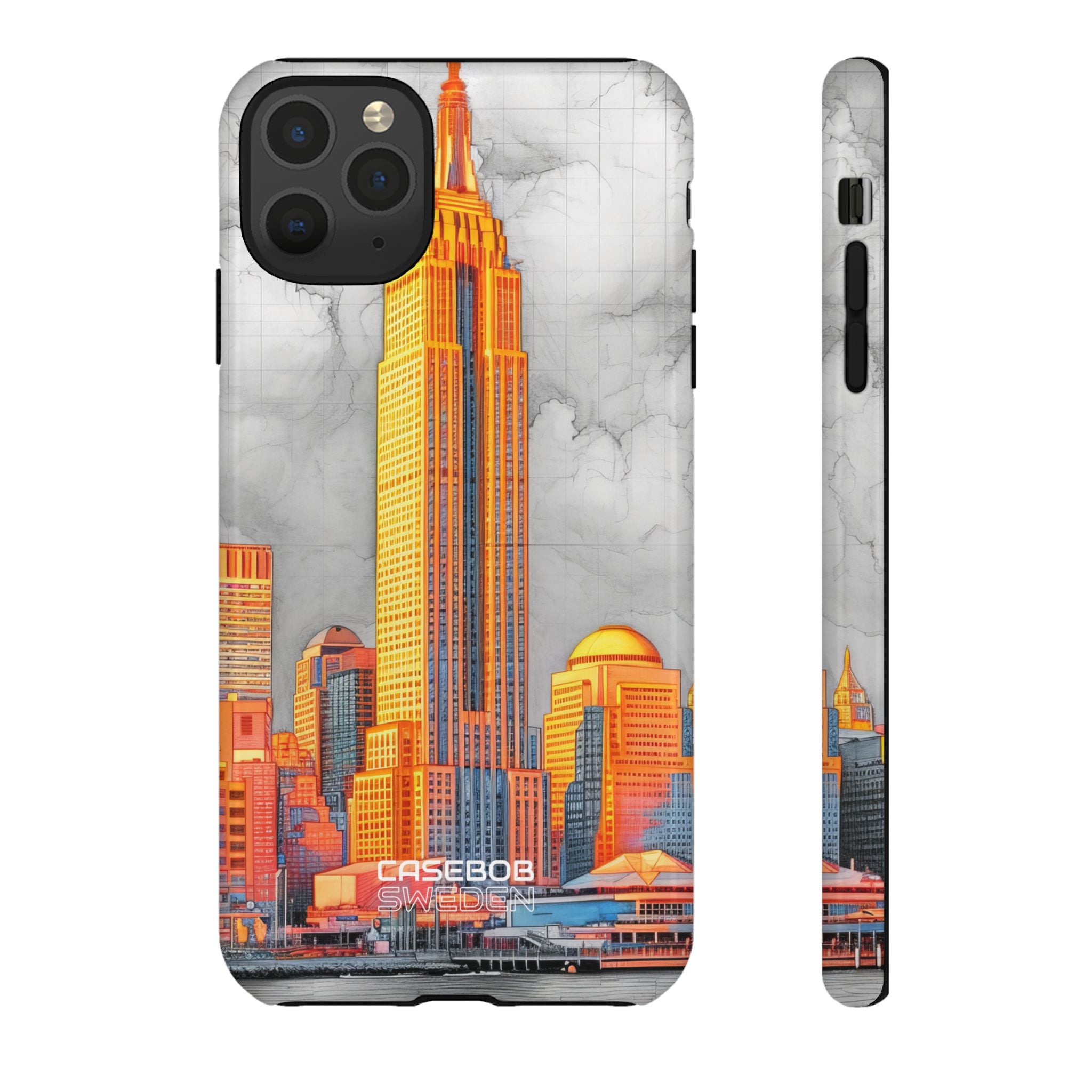 Vibrant City Skyline iPhone 11 - Tough