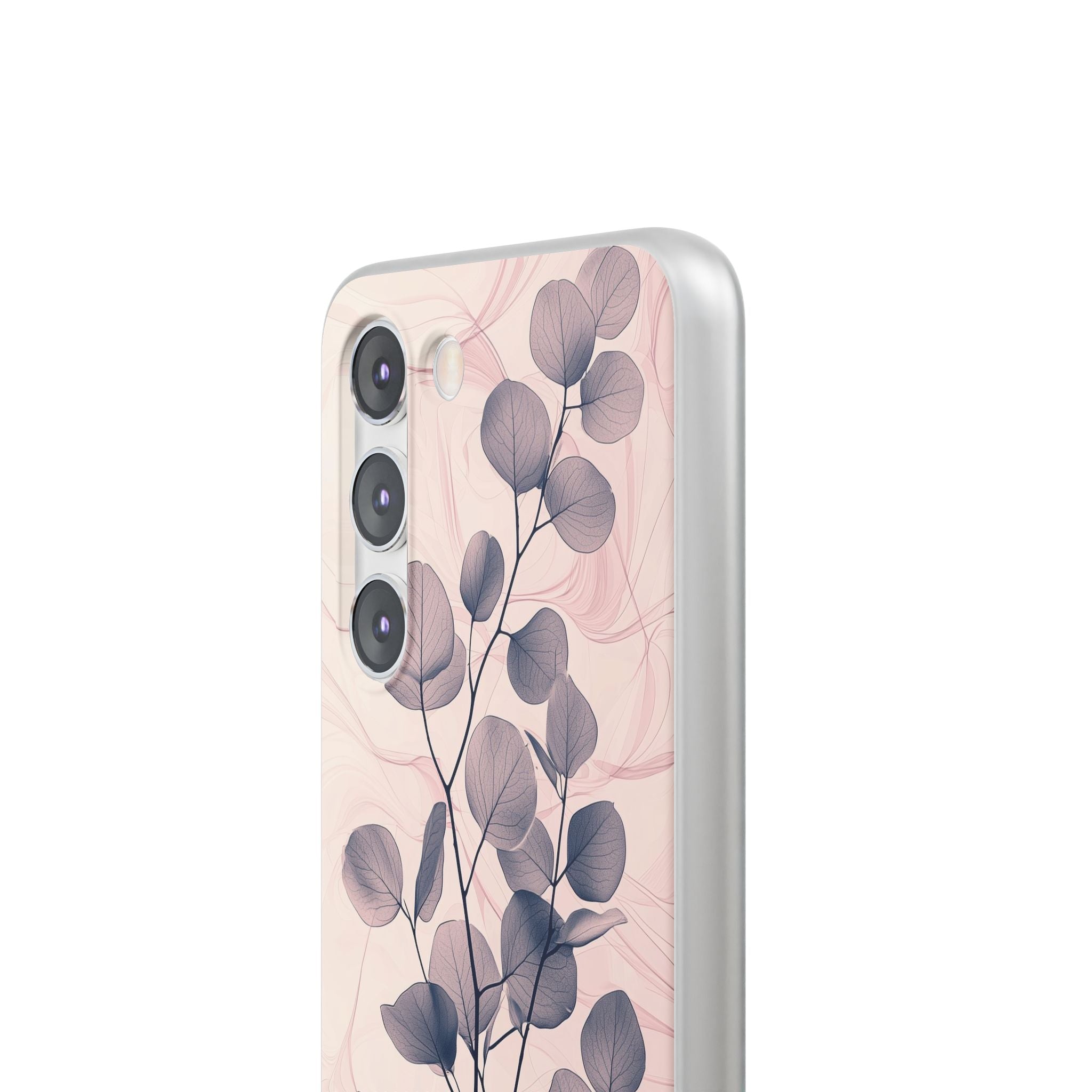 Veined Leaf Whisper Samsung S23 Case - Soft