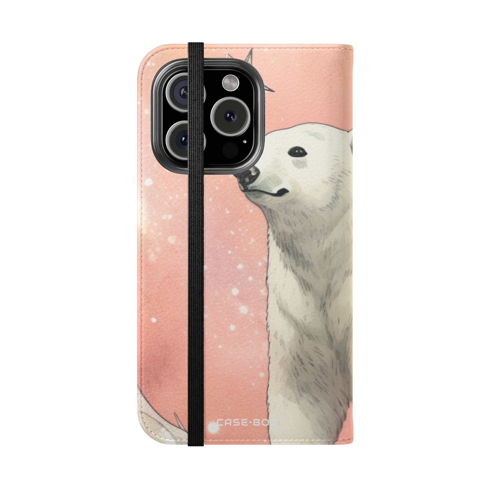 Polar Bear Nebula - iPhone 16 Pro Case - Wallet