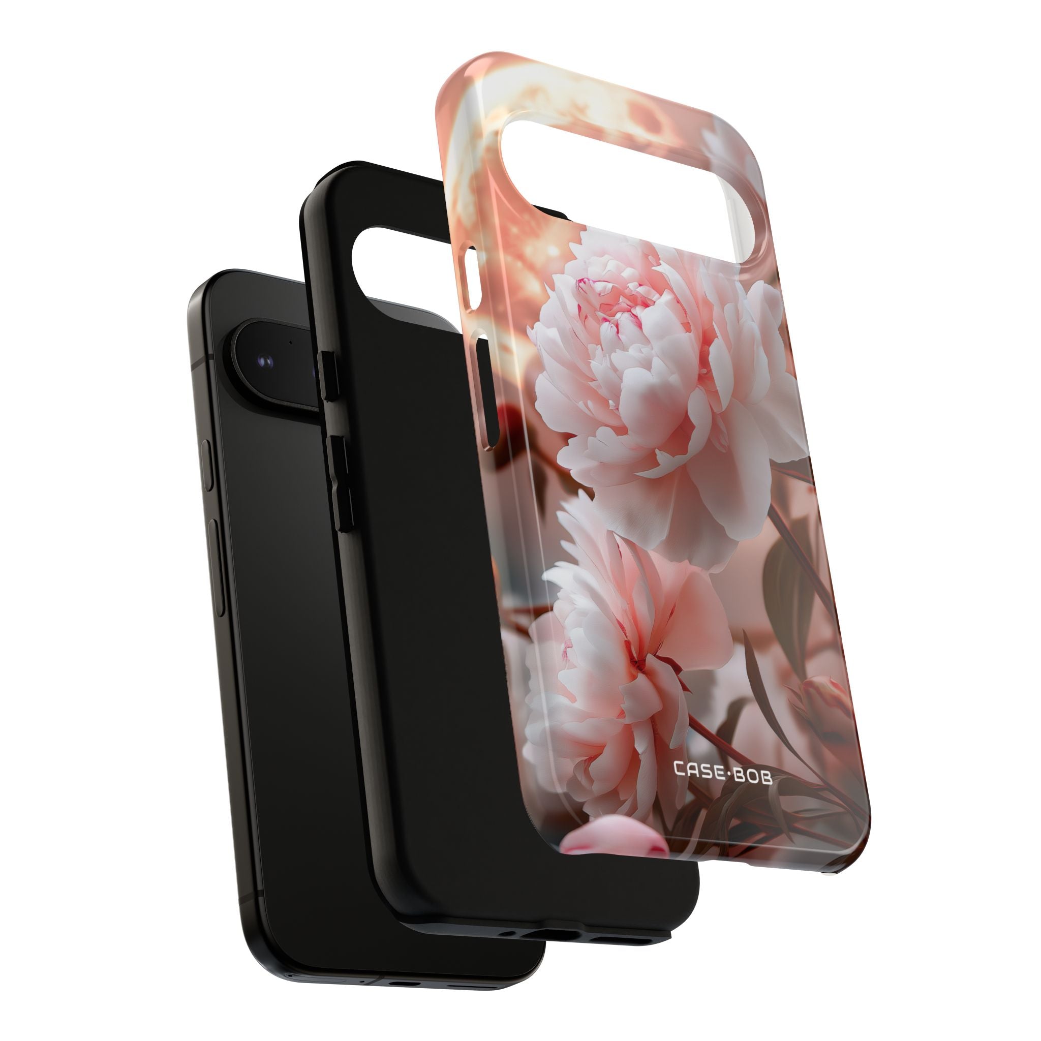 Peony Moonlight Google Pixel 9 Pro XL Case - Tough