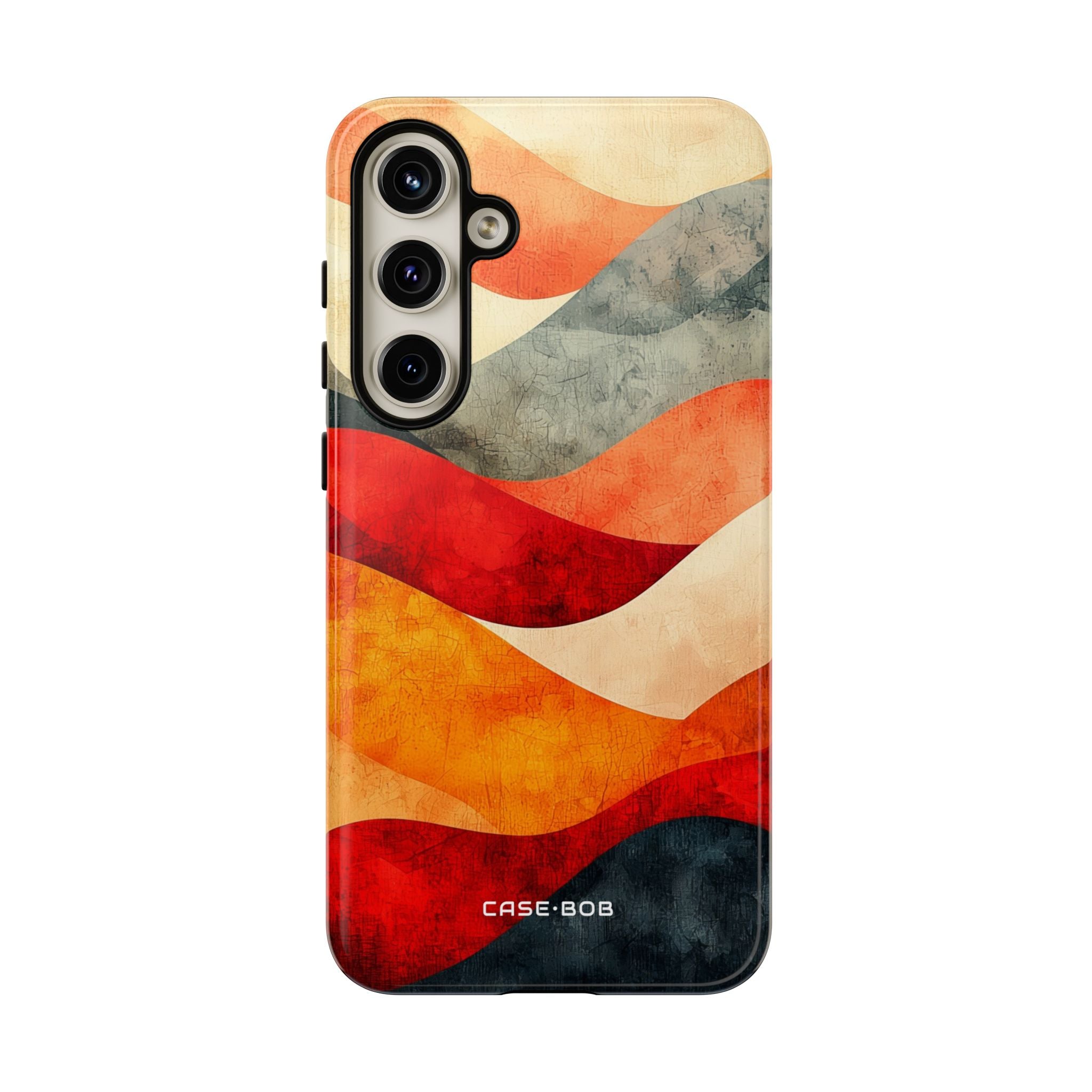 Cracked Wave Sunset Samsung S24 Plus Case - Tough