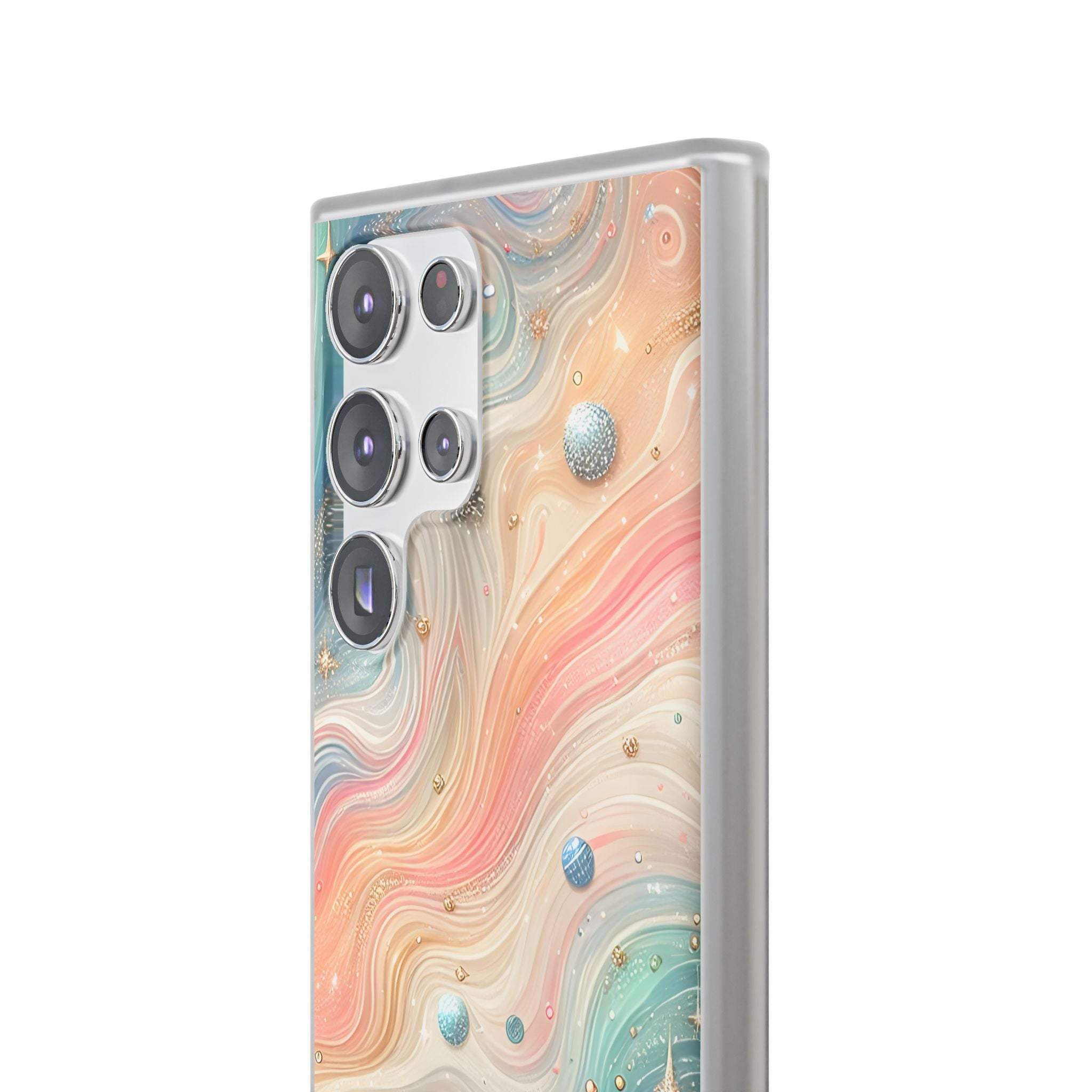 Iridescent Swirls Samsung S23 Ultra Case - Soft