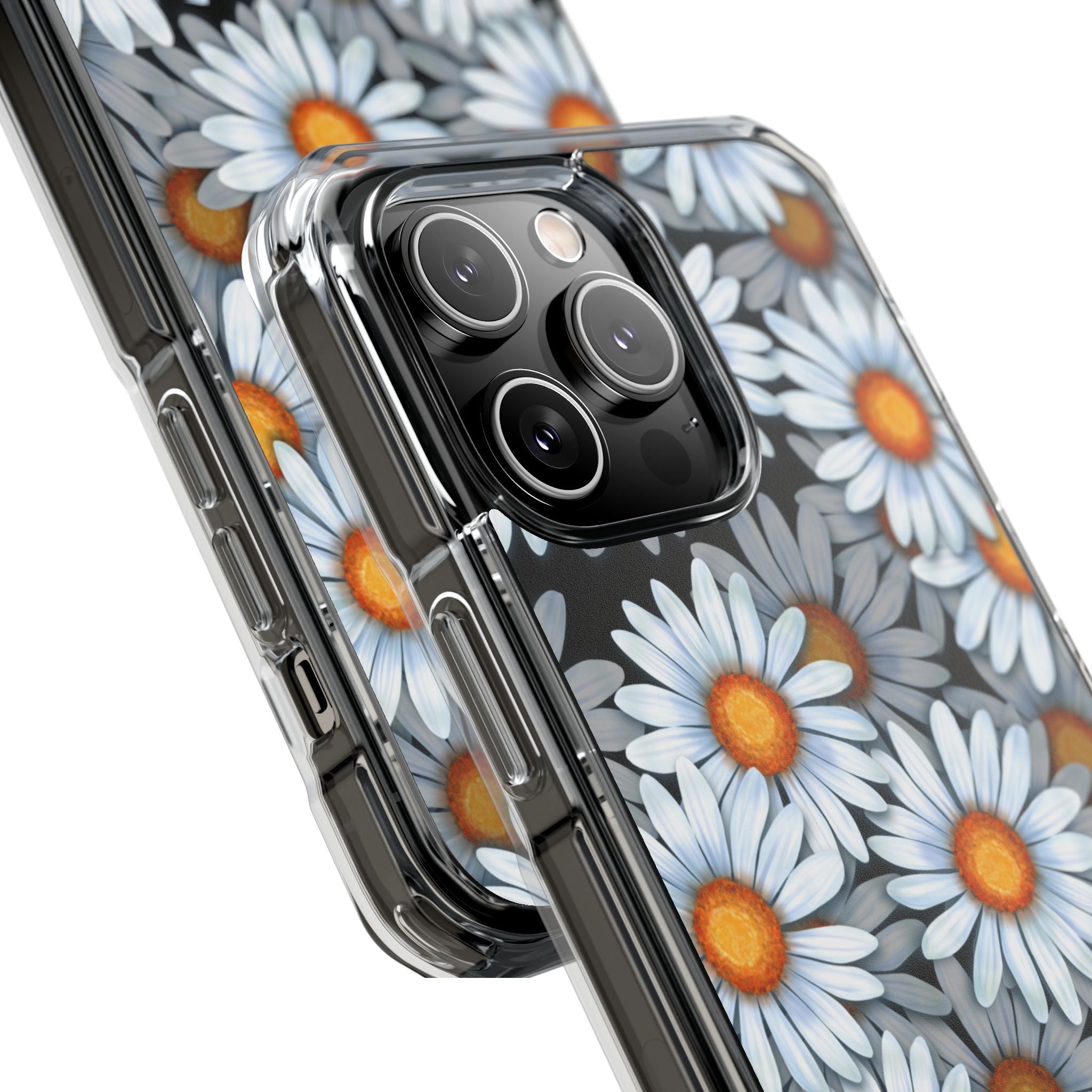 Daisies In Contrast iPhone Case - Impact