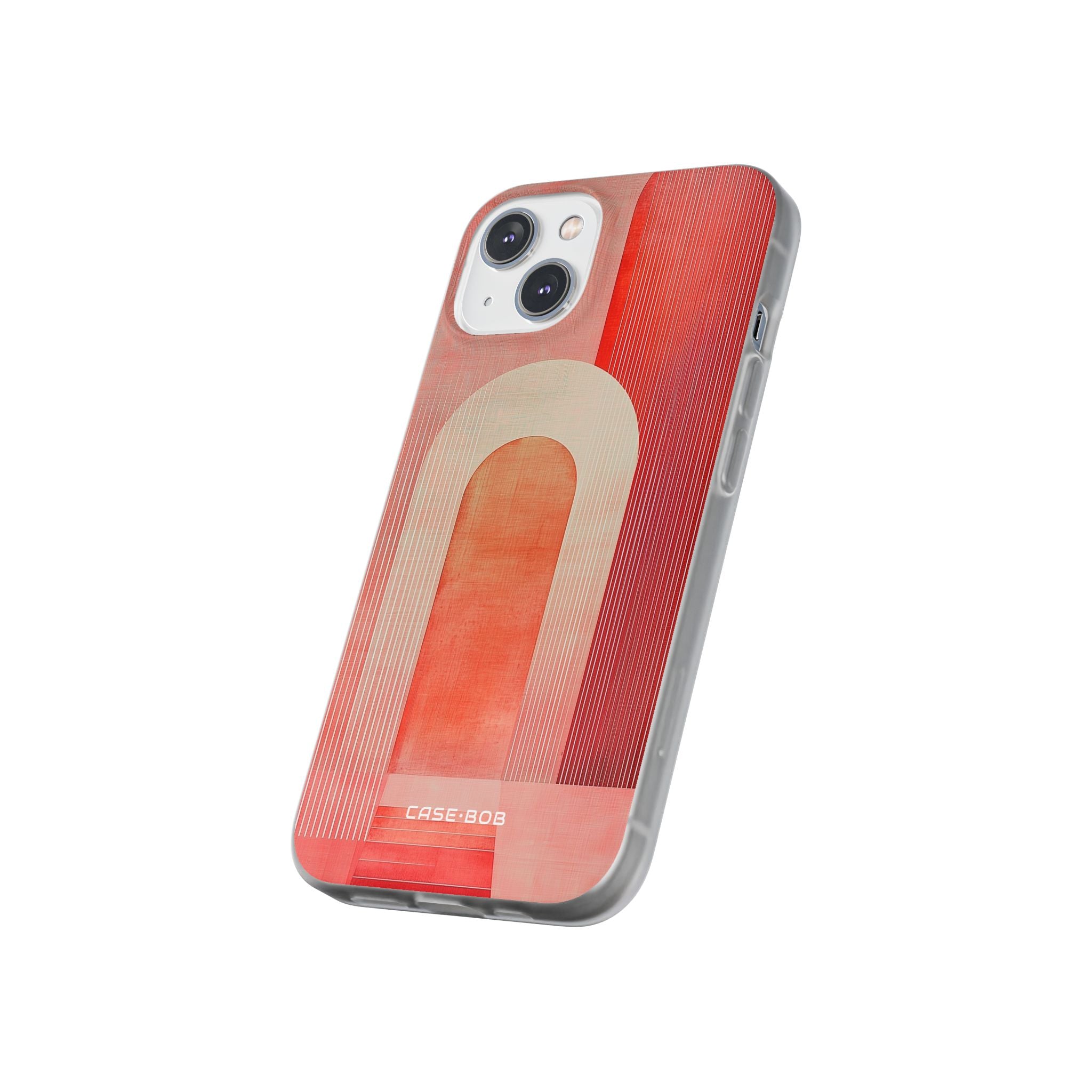 Crimson Arches iPhone 14 Case - Soft