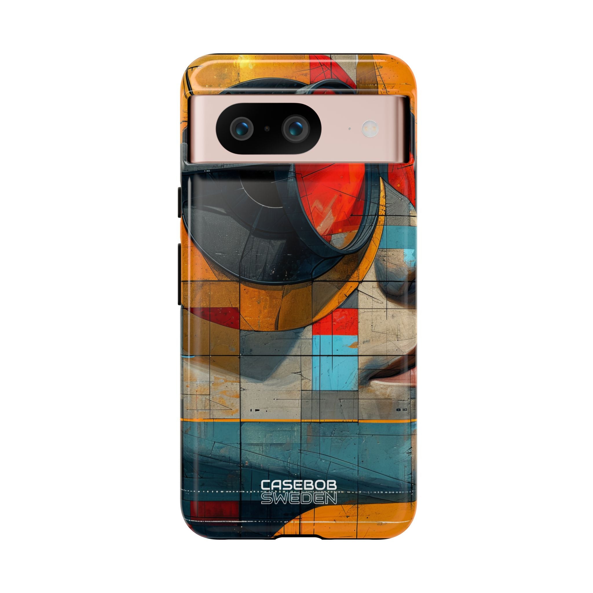 Futuristic Cubist Visions Google Pixel 8 - Tough