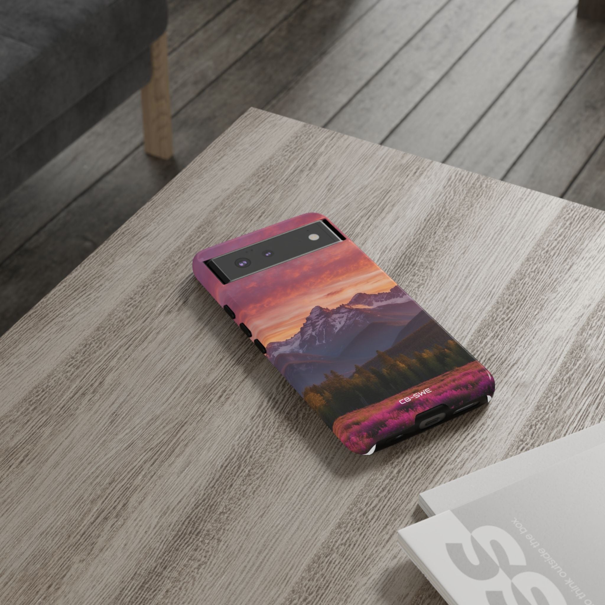 Mountain Peaks Glow - Google Pixel Case