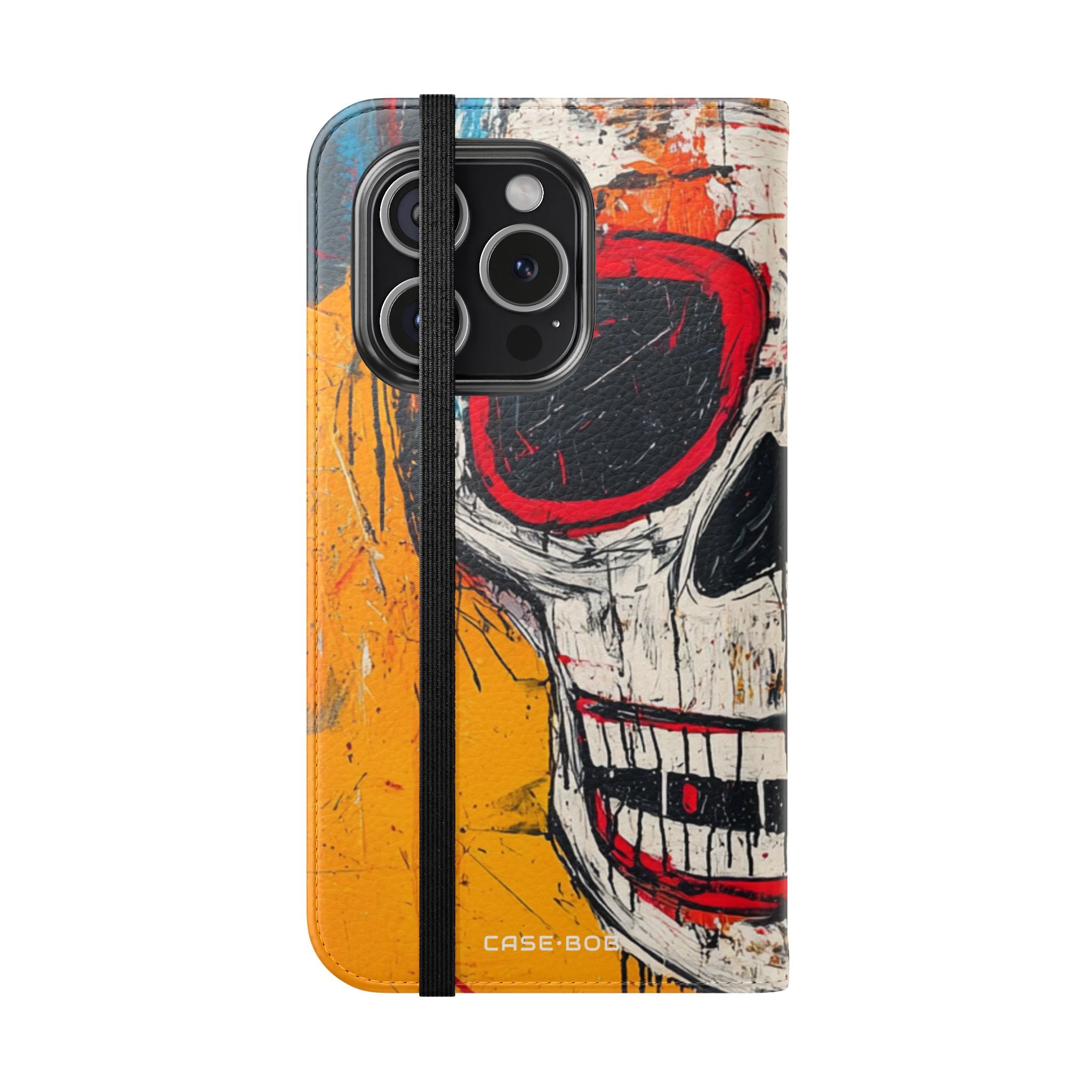 Skull Frenzy - iPhone 15 Pro Case - Wallet