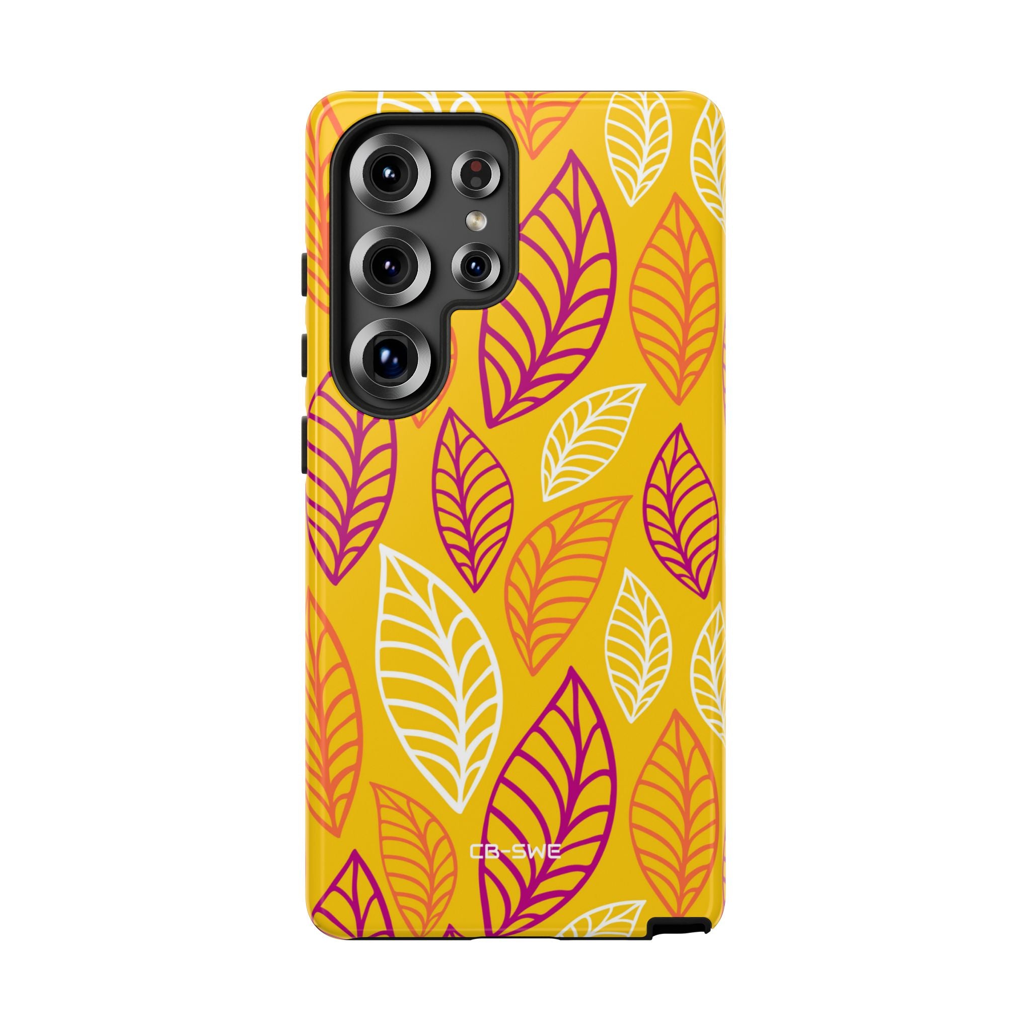 Vibrant Leaf Symphony - Samsung Case
