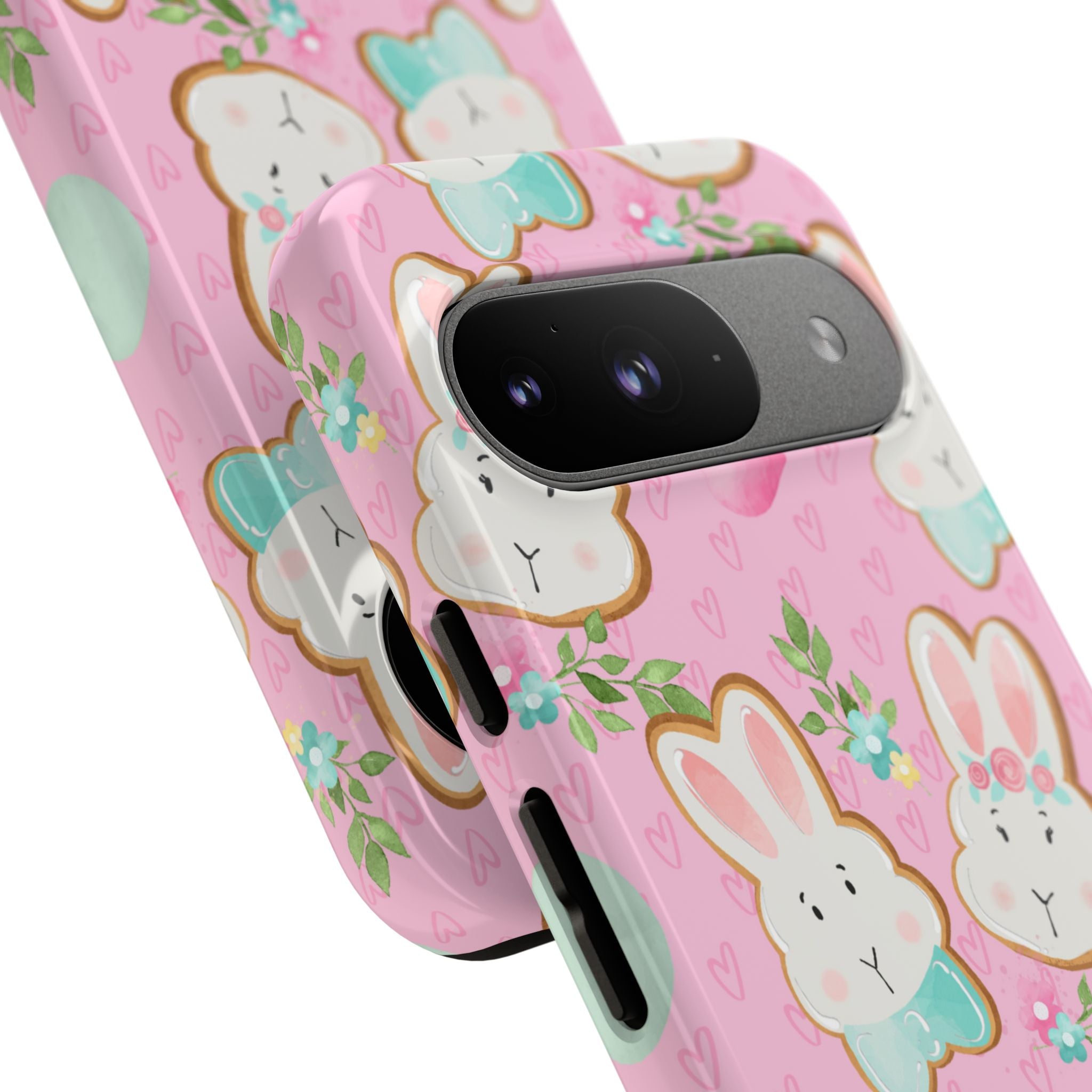 Bunny Blossom Google Pixel 9 Case - Tough
