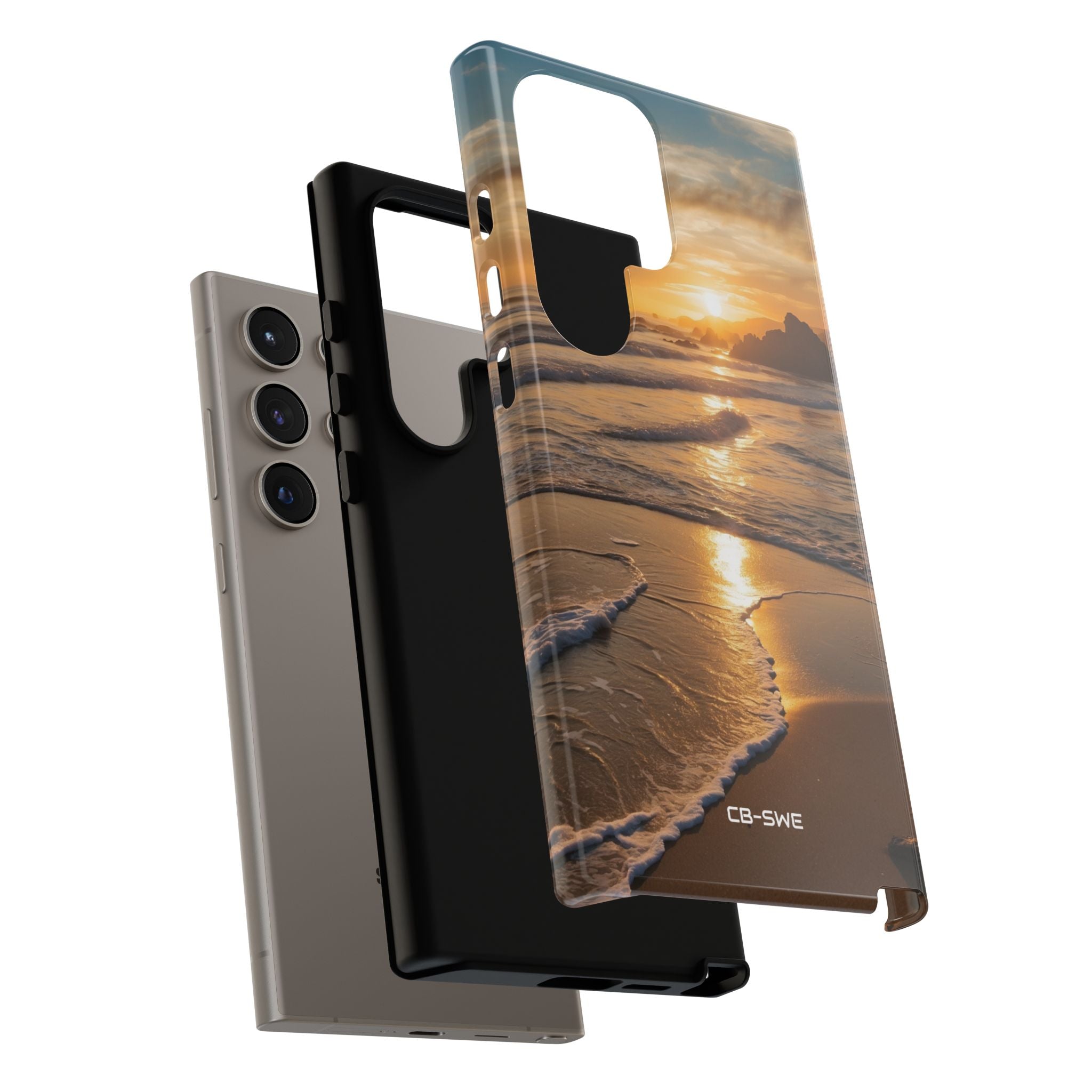 Waves Embrace Shore - Samsung Case