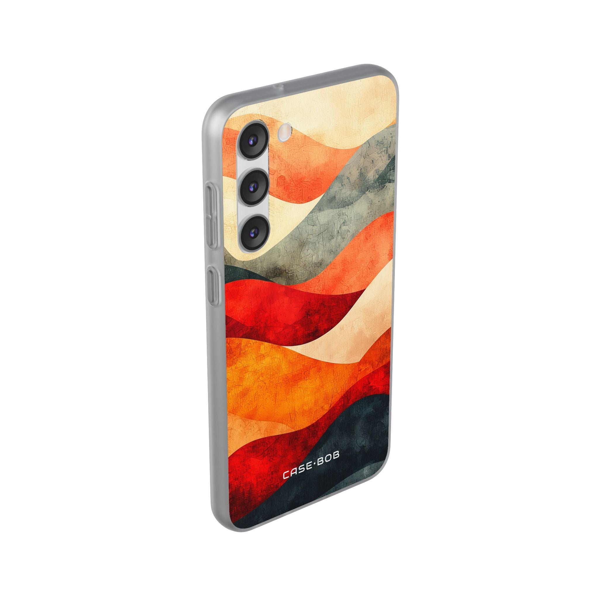 Cracked Wave Sunset Samsung S23 Plus Case - Soft