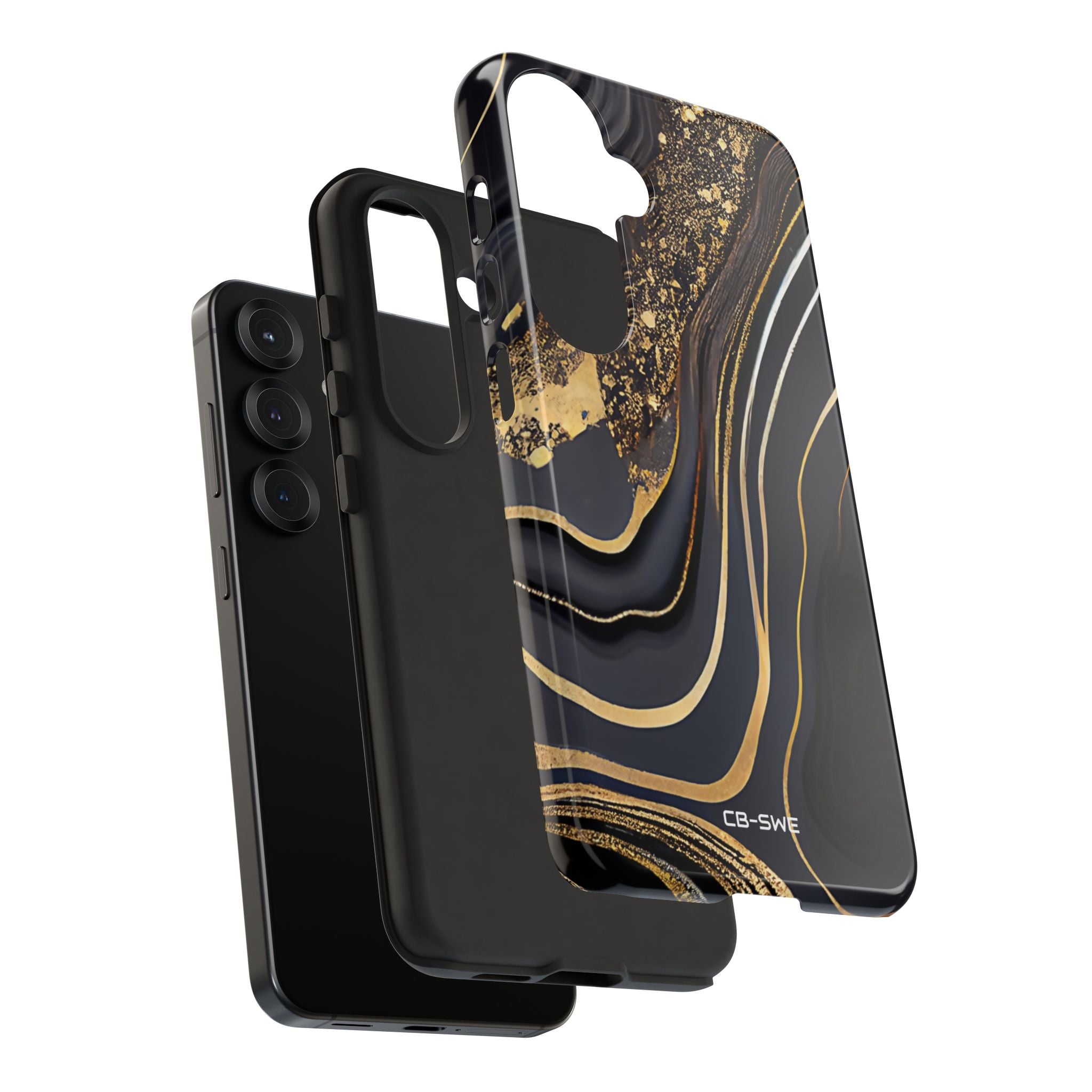 Elegant Gold Streams - Samsung Case