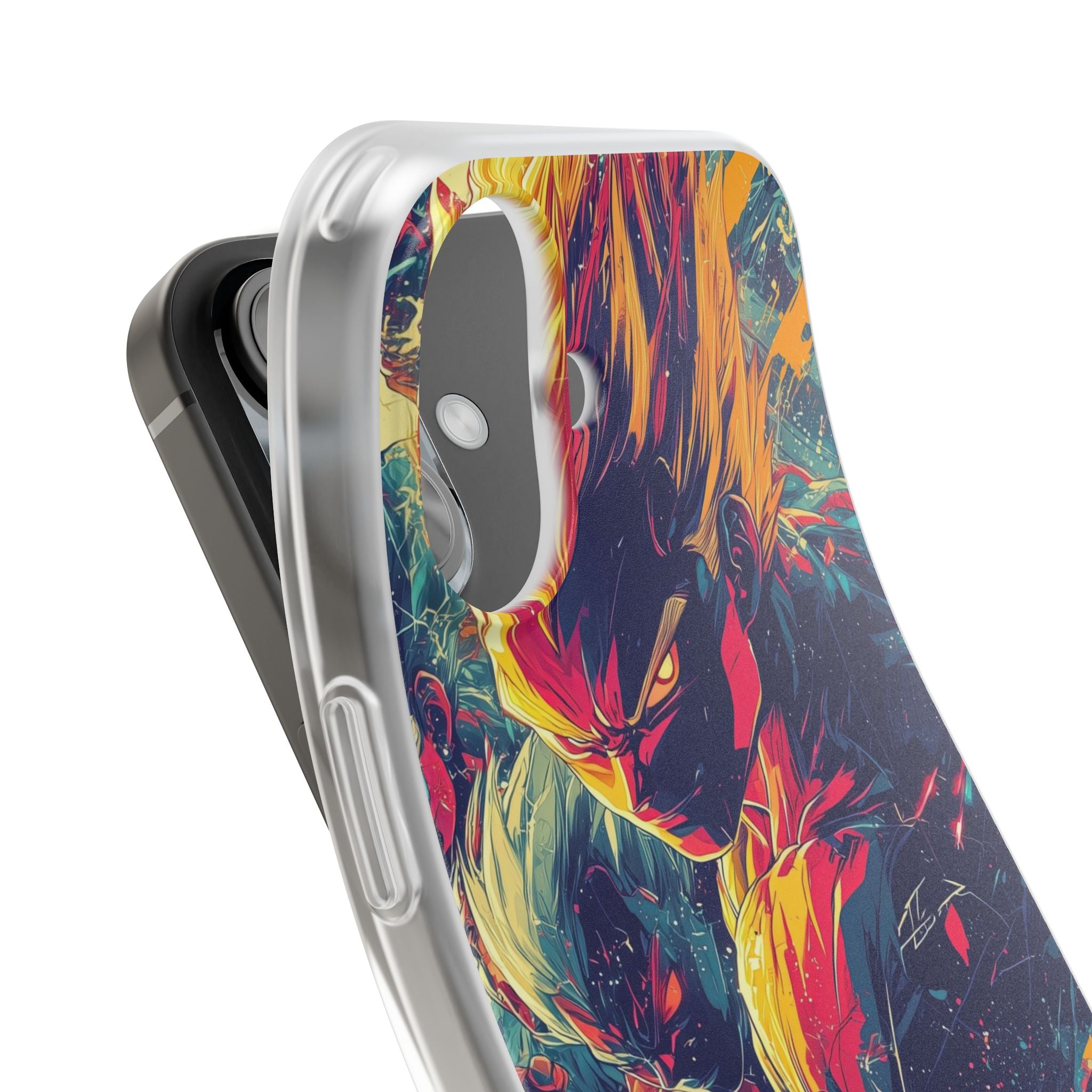 Yellow Fury iPhone 16 Case - Soft