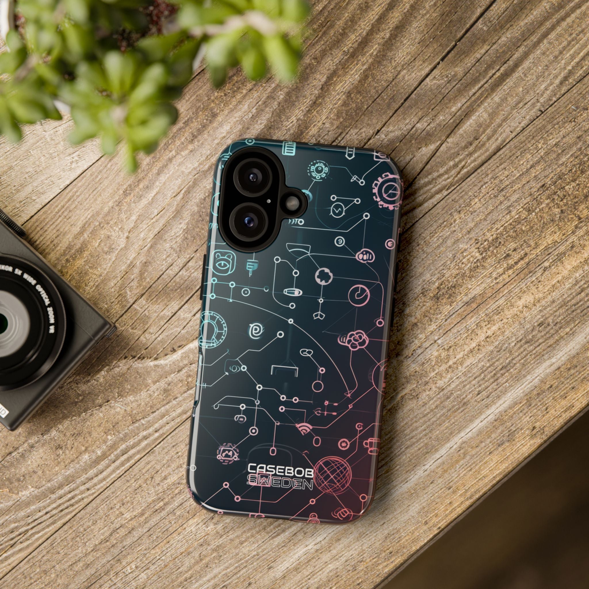Digital Circuit Flow iPhone 16 - Tough
