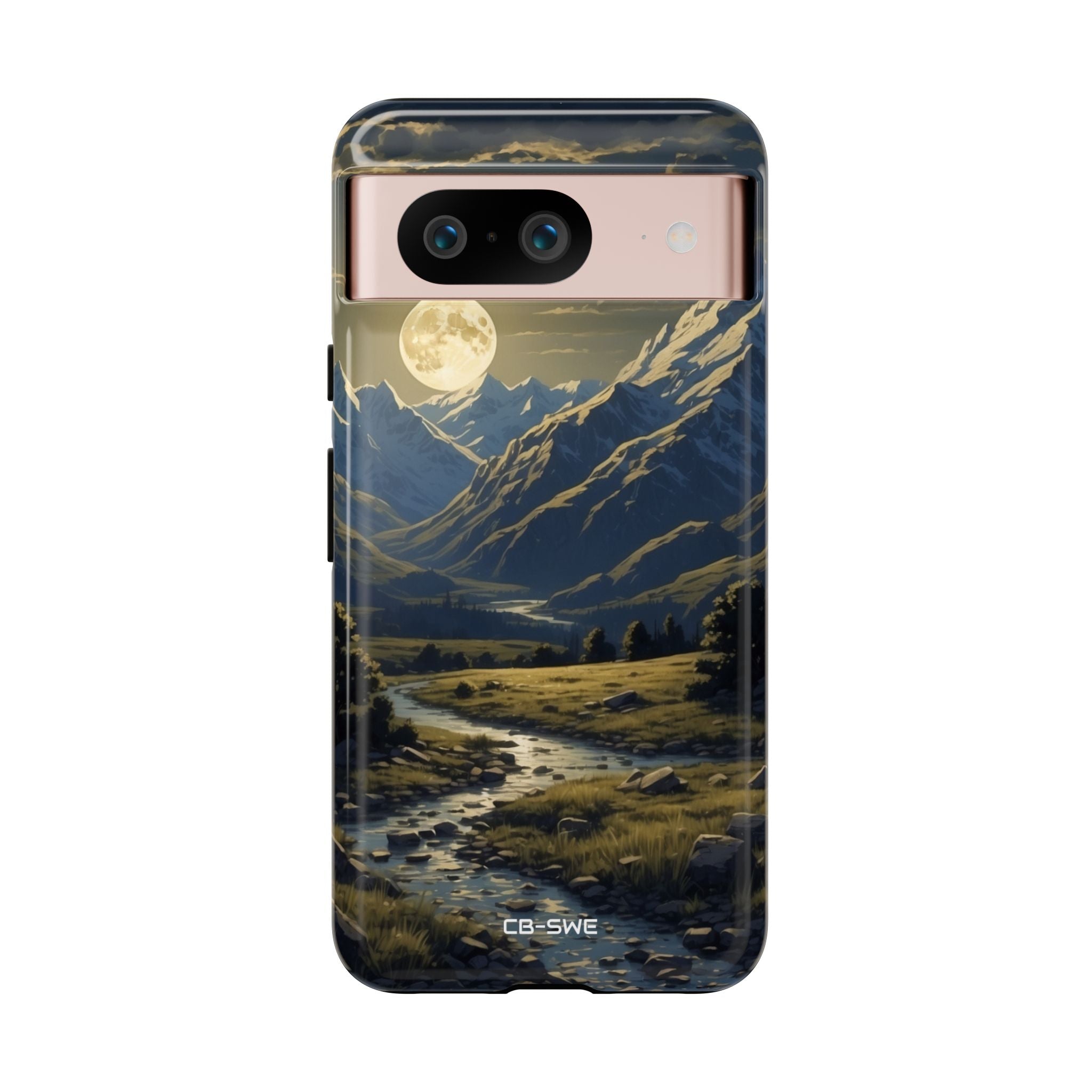 Moonlight Guides River - Google Pixel Case