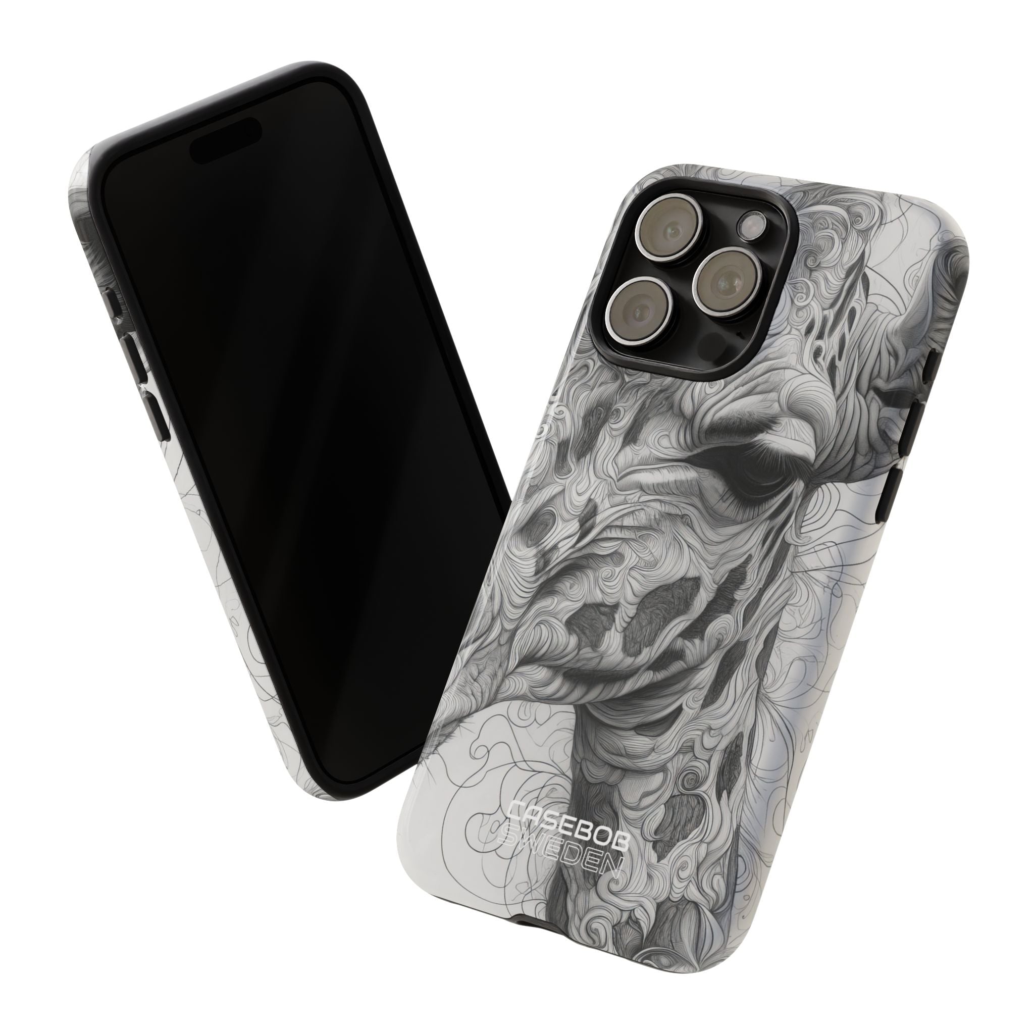 Arte Giraffa Vorticosa iPhone 15 - Tough